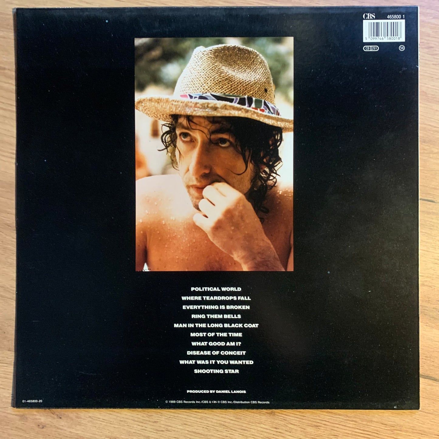 BOB DYLAN - OH MERCY...OG EU 1989...EX/EX