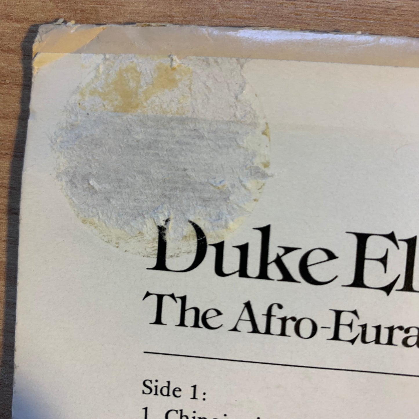 DUKE ELLINGTON - THE AFRO-EURASIAN ECLIPSE...OG US 1975...VG+/VG+