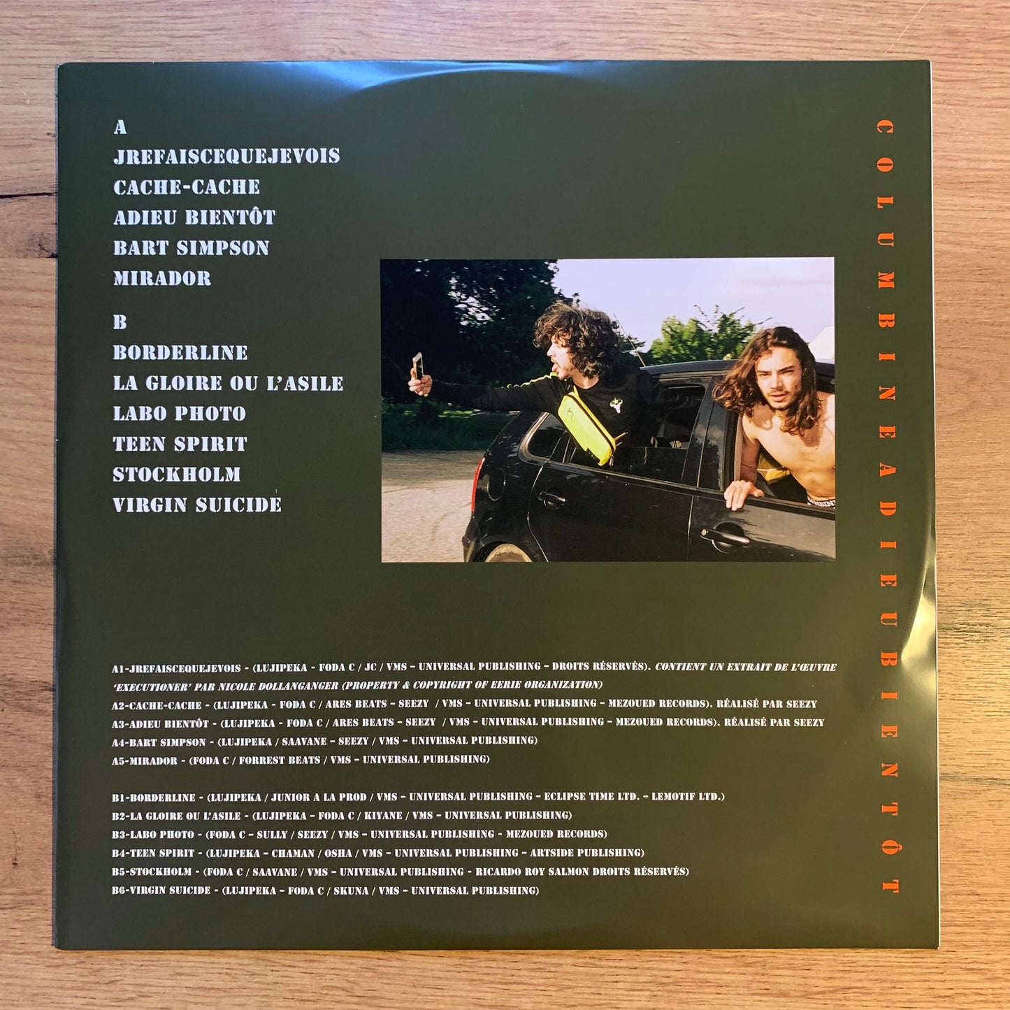 COLUMBINE - ADIEU BIENTÔT...OG FR 2018...NM/VG++