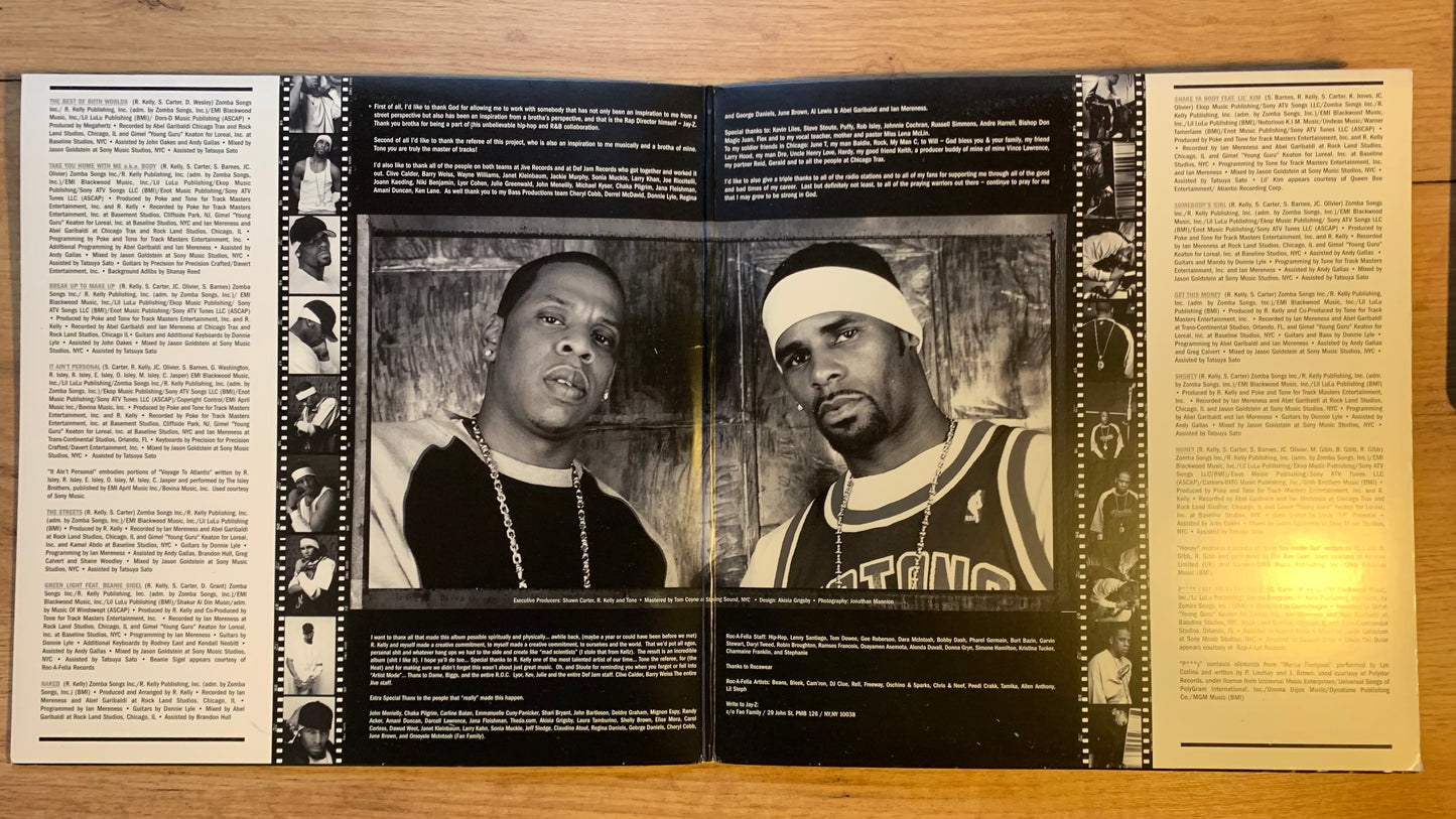 R. KELLY & JAY-Z - THE BEST OF BOTH WORLDS...OG US 2002...EX/VG+