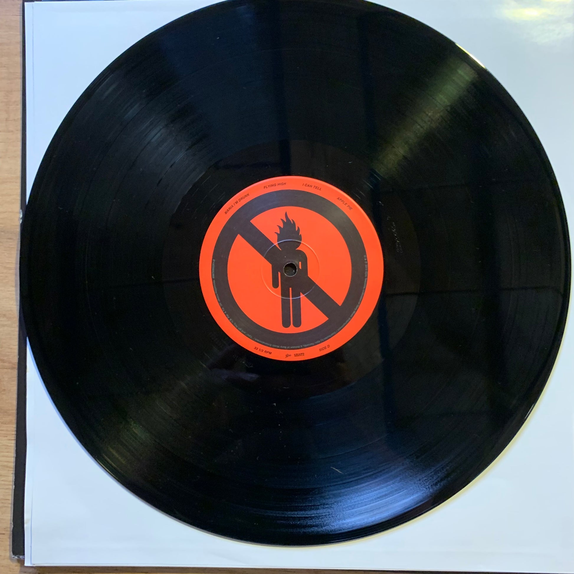 Travis Scott - Rodeo - Disque 2 (Side C/D) vinyle noir étiquette orange Grand Hustle