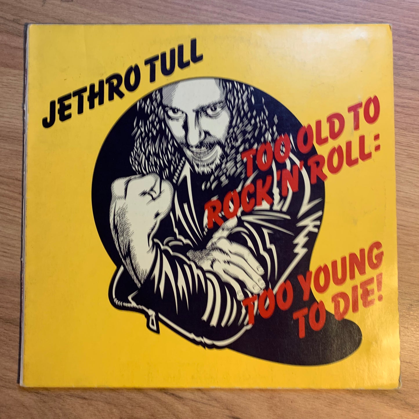 JETHRO TULL - TOO OLD TO ROCK 'N' ROLL...OG GER 1976...VG+/VG+