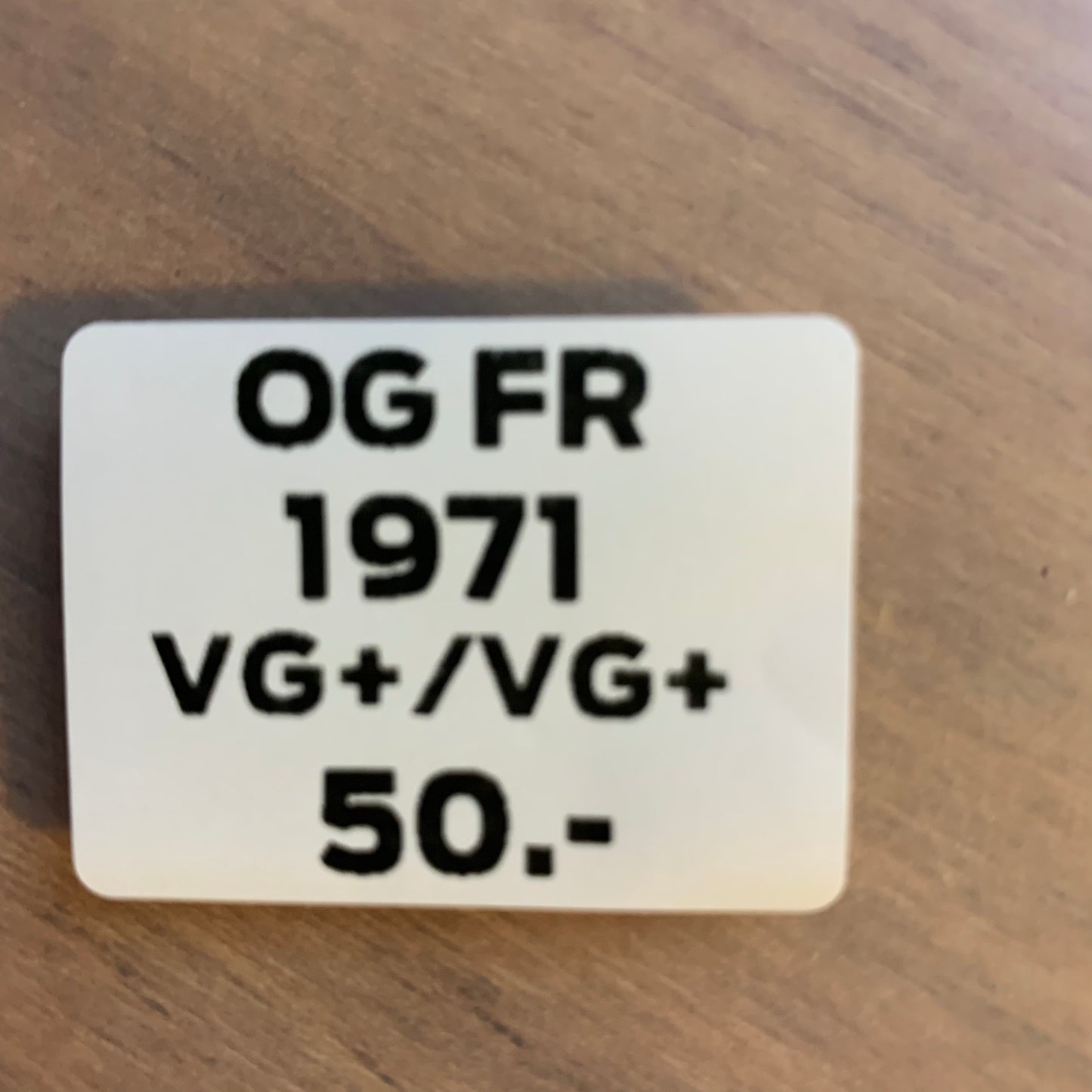 PARISH HALL - PARISH HALL...OG FR 1971...VG+/VG+