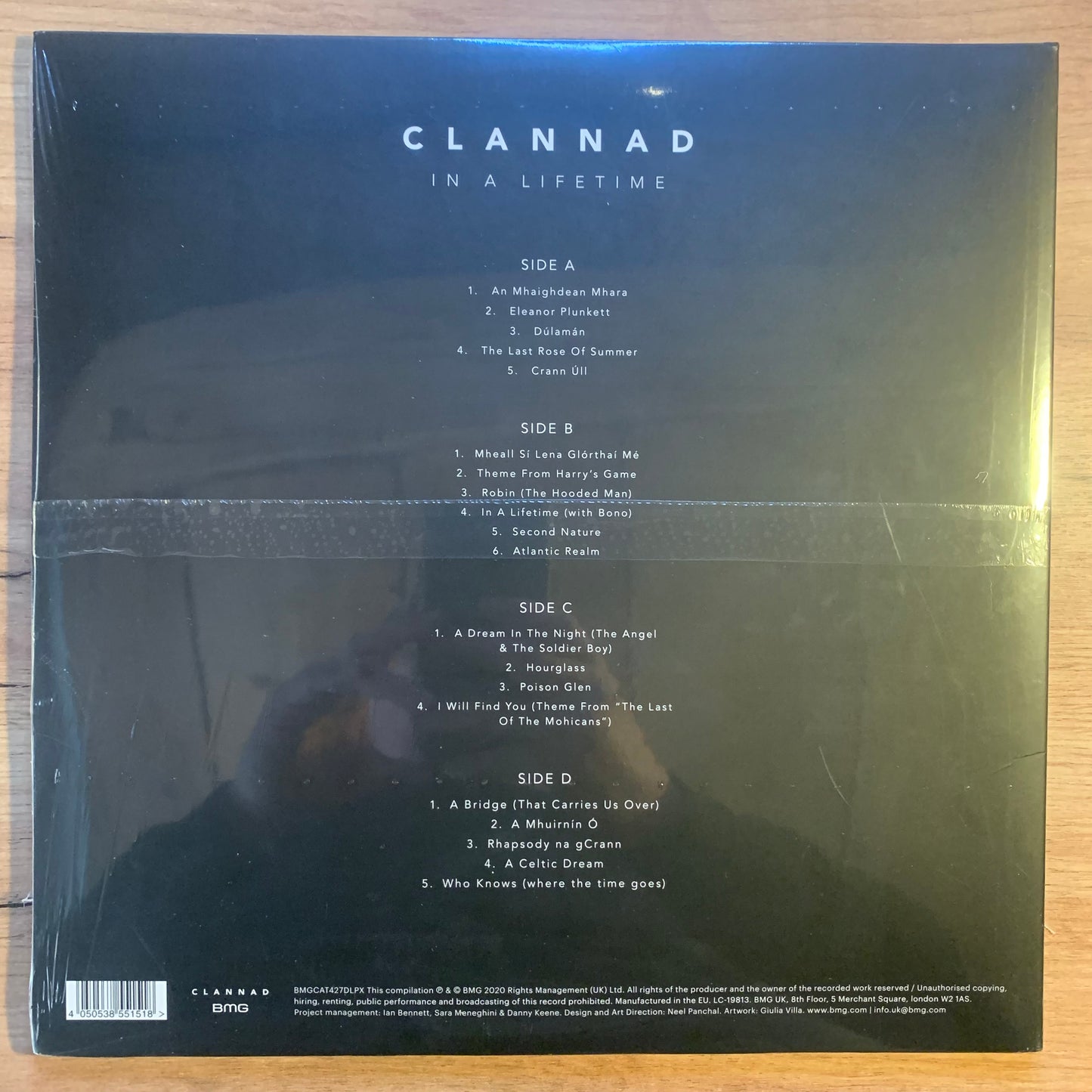 CLANNAD - IN A LIFETIME...OG EU 2020...SEALED....Limited Smoky Vinyl