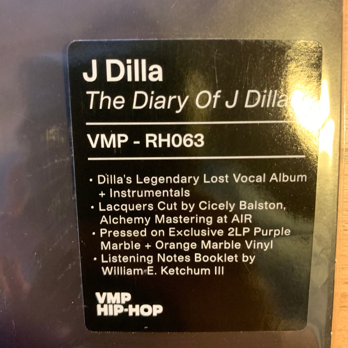J DILLA - THE DIARY OF J DILLA...RE EU 2022...NM/NM