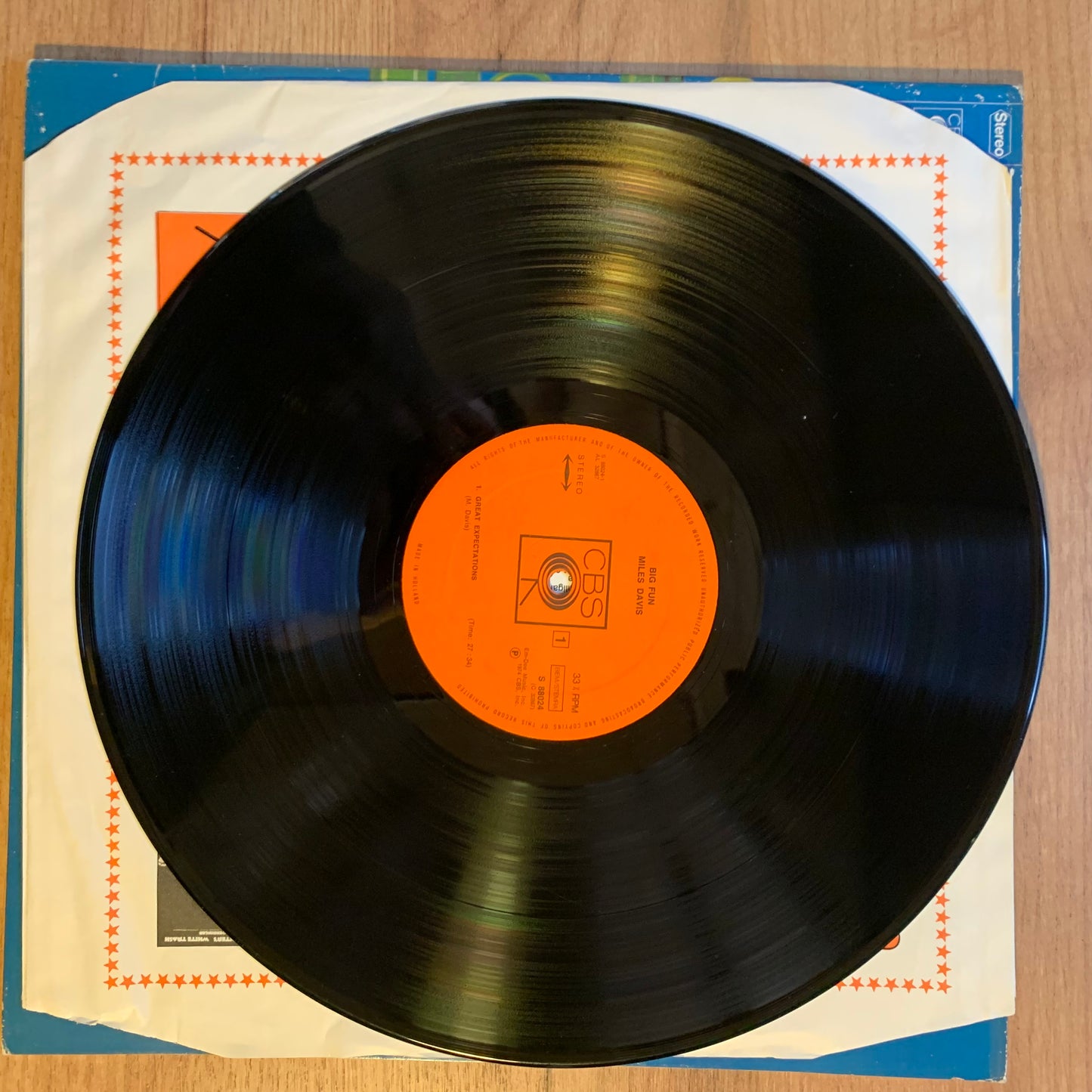 MILES DAVIS - BIG FUN...OG EU 1974...VG++/VG
