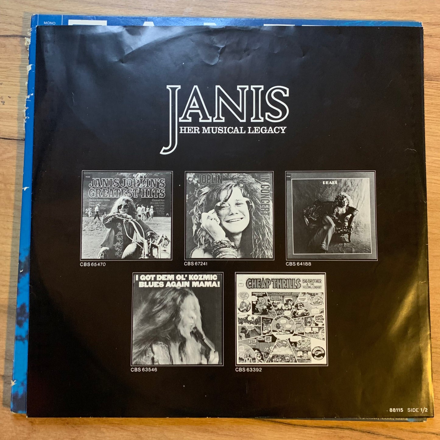JANIS JOPLIN - JANIS (SOUNDTRACK)...COMPIL EU 1975...EX/VG+