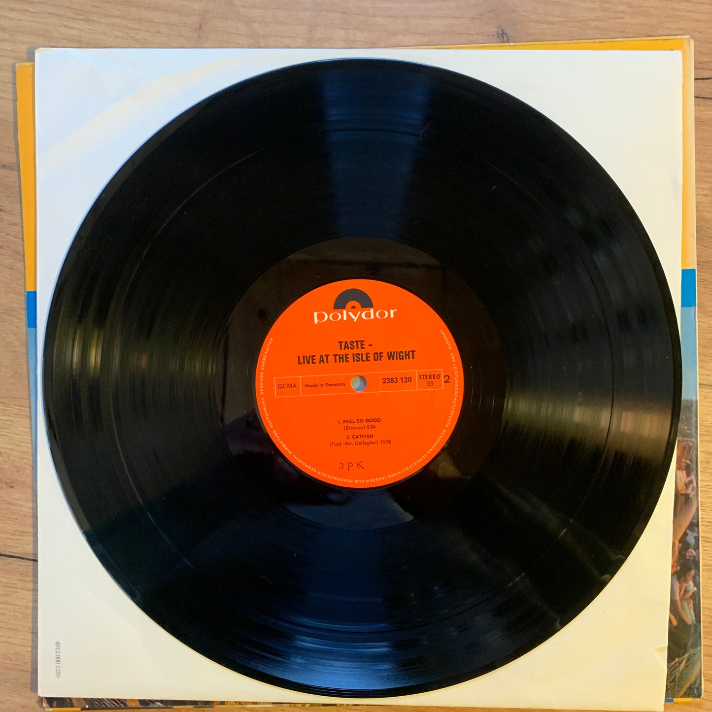 TASTE - LIVE AT THE ISLE OF WIGHT...OG GER 1971...VG++/VG++