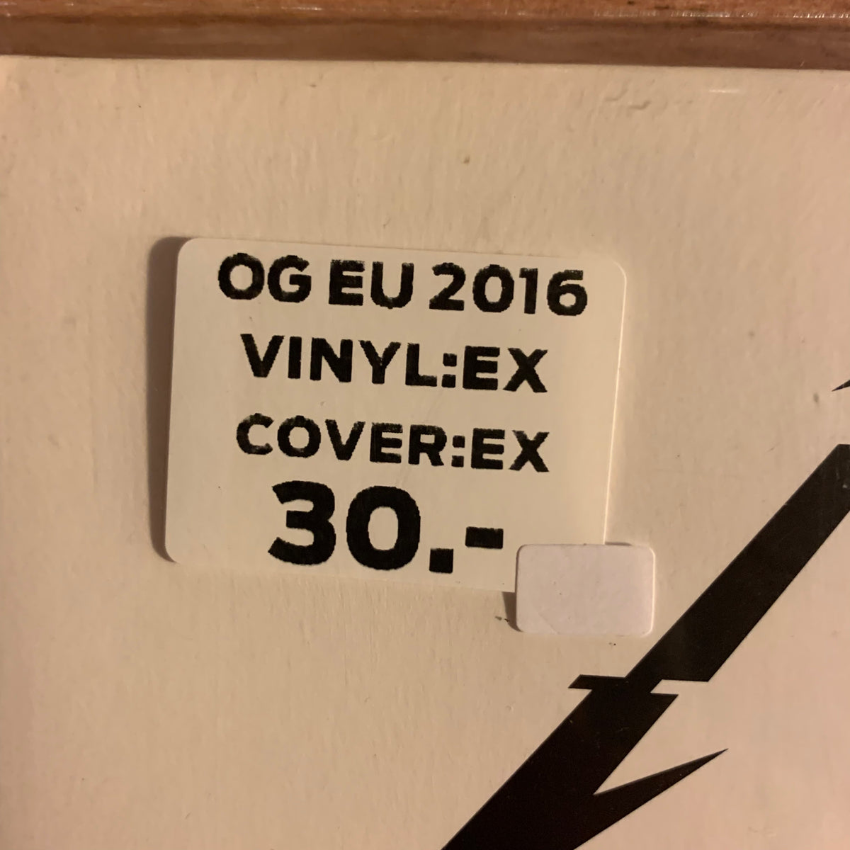 Metallica Hardwired... to Self-Destruct étiquette état OG EU 2016 EX/EX