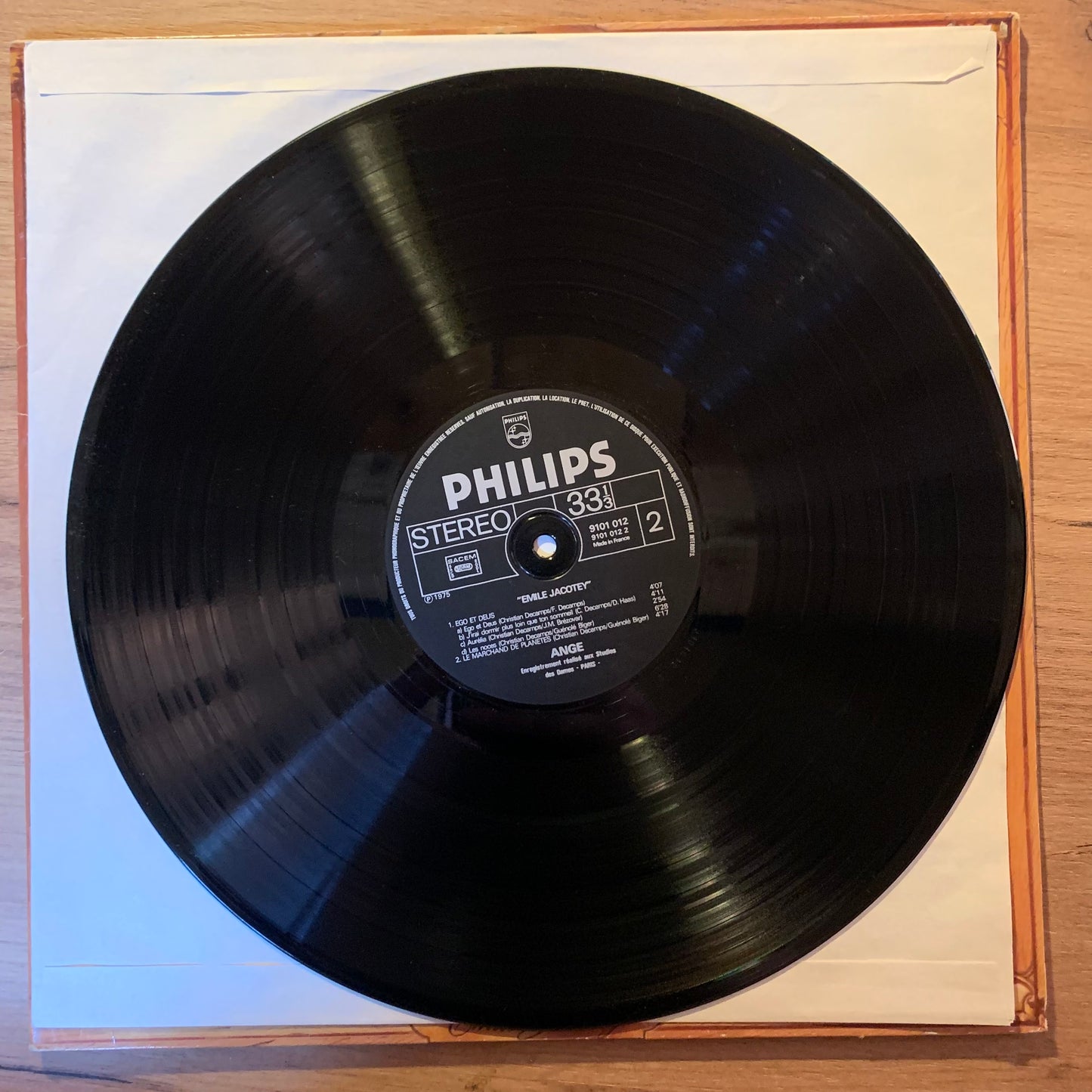 Ange – Émile Jacotey...OG FR 1975...VG+/VG+
