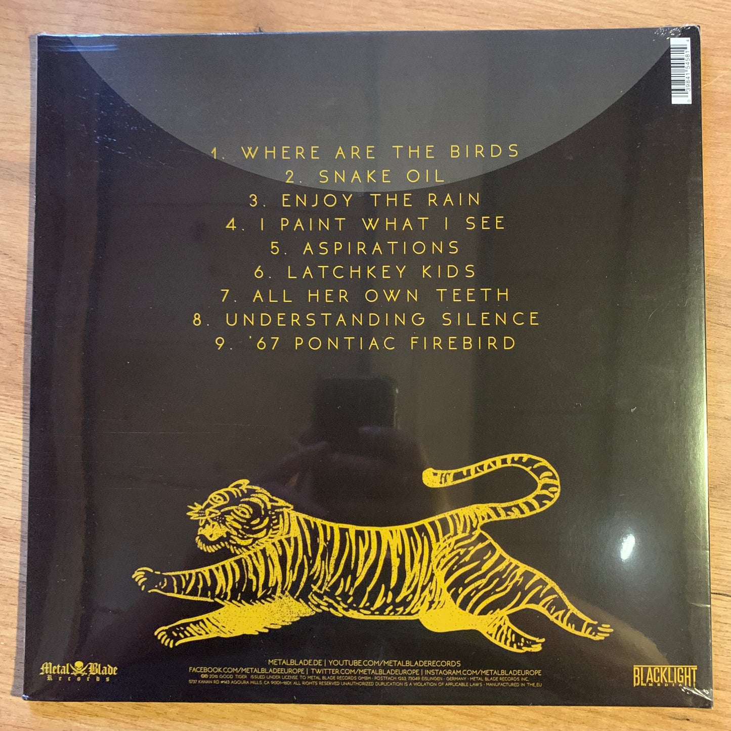 Good Tiger - A Head Full of Moonlight - Pochette verso