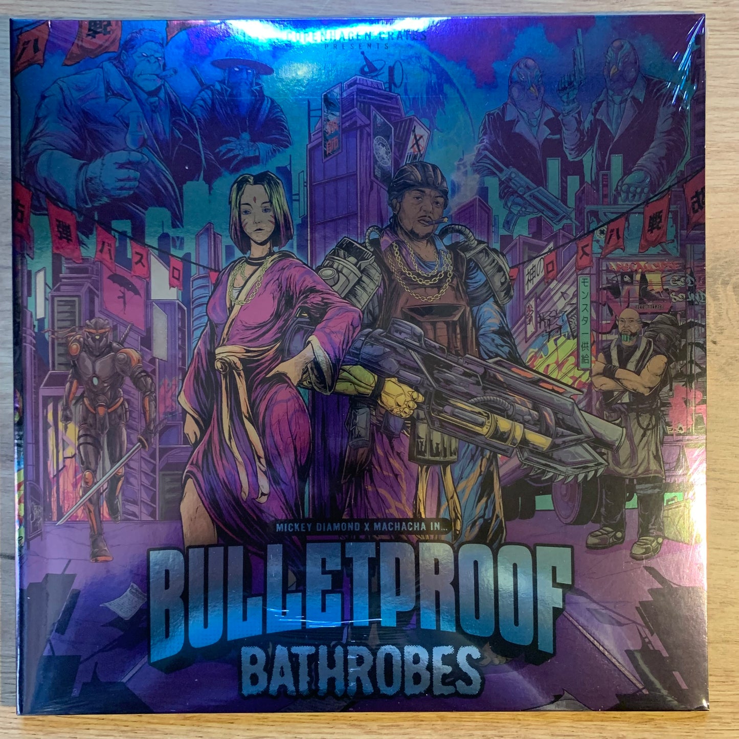 MICKEY DIAMOND X MACHACHA - BULLETPROOF BATHROBES...OG DEN 2022...SEALED
