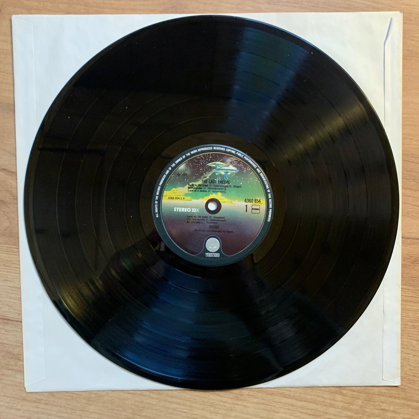 KAYAK - THE LAST ENCORE...OG NL 1976...EX/VG+