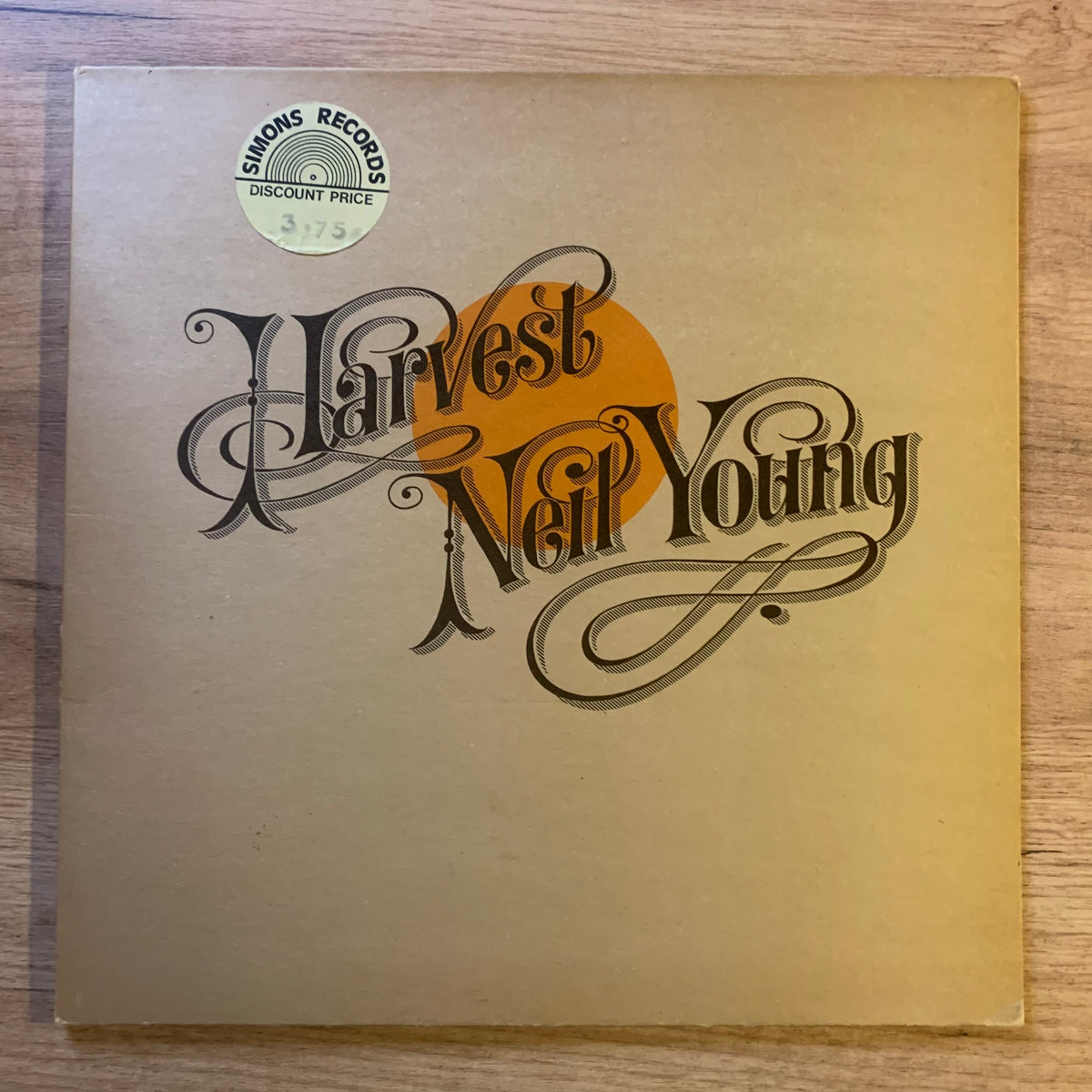 Neil Young Harvest - pochette recto