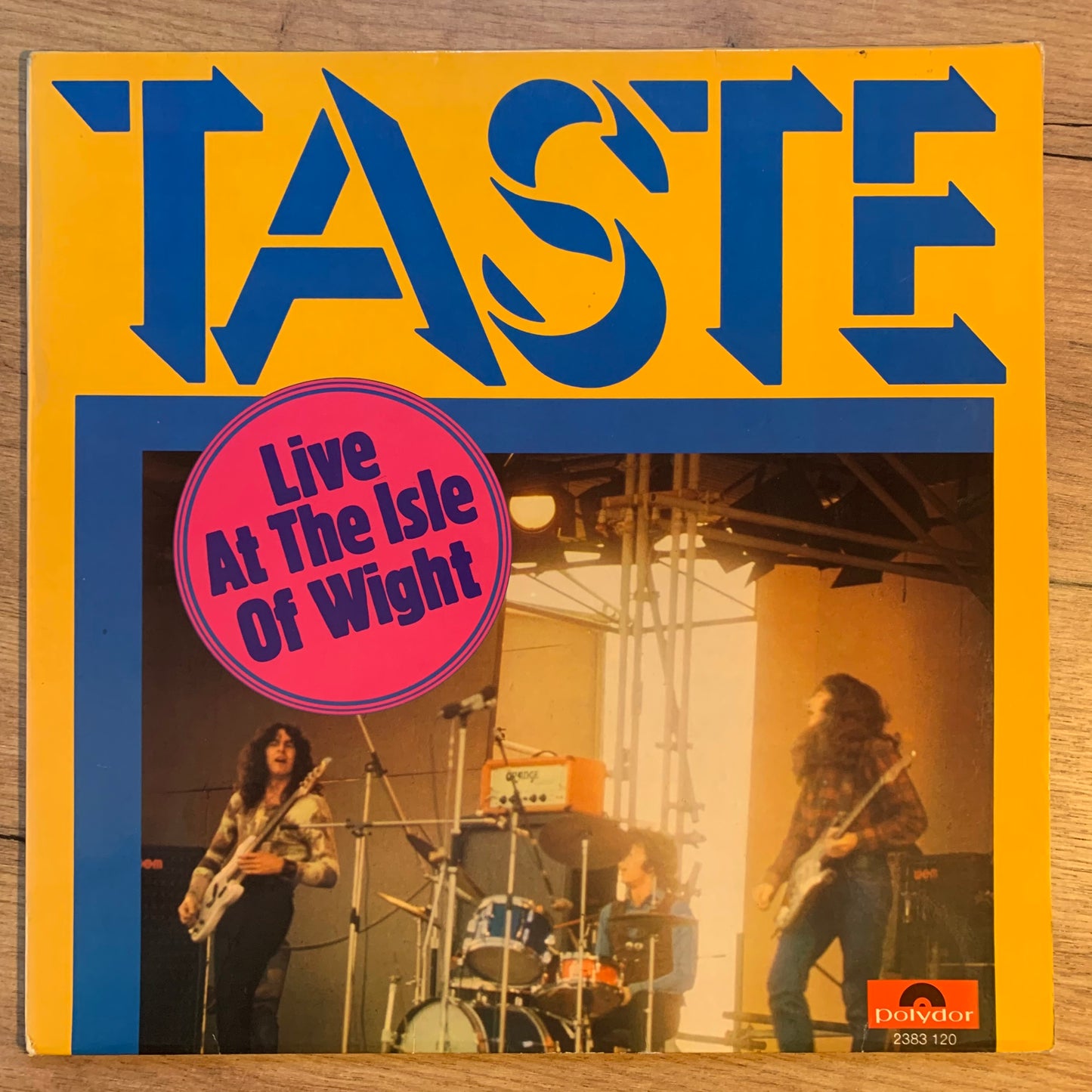 TASTE - LIVE AT THE ISLE OF WIGHT...OG GER 1971...VG++/VG++