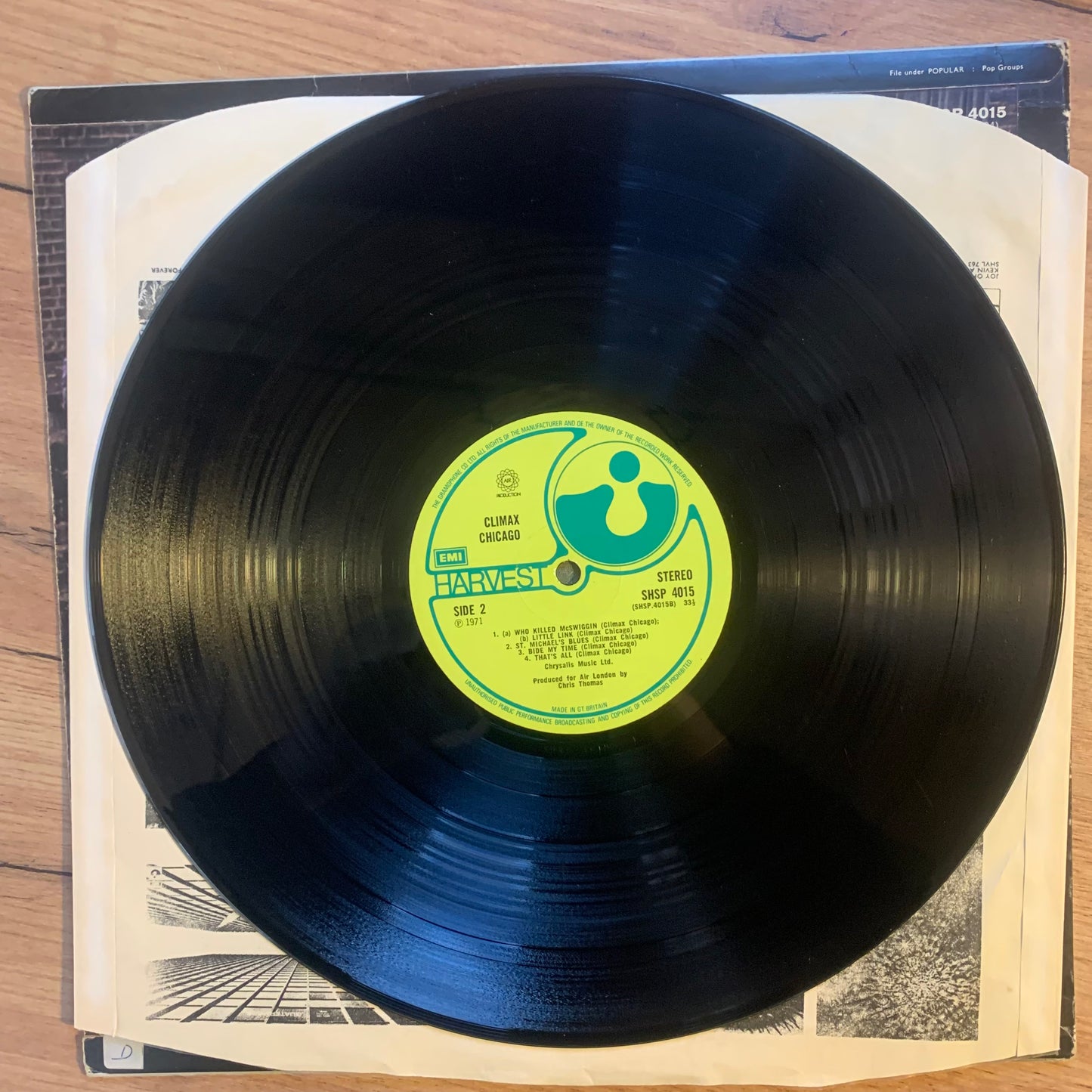 CLIMAX CHICAGO - TIGHTLY KNIT...OG UK 1971...VG/VG+