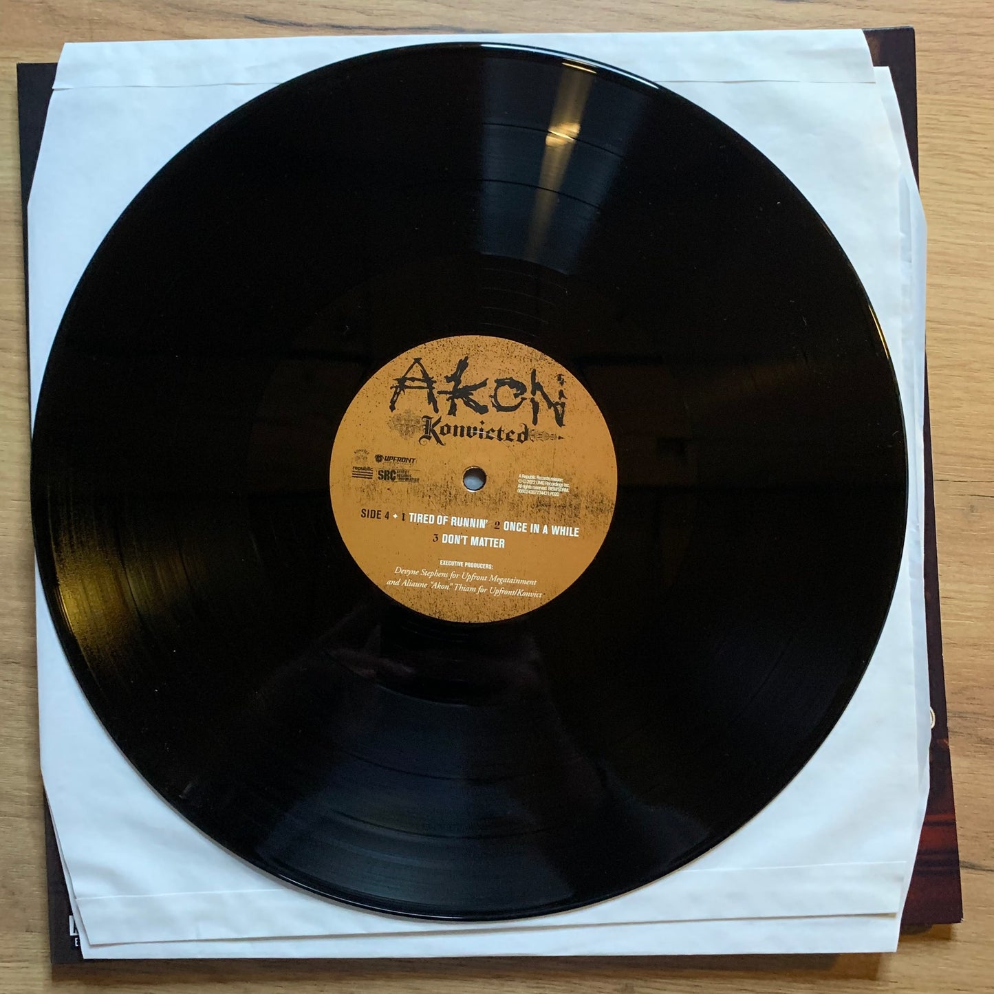AKON - KONVICTED...RE EU 2022...VG+/NM