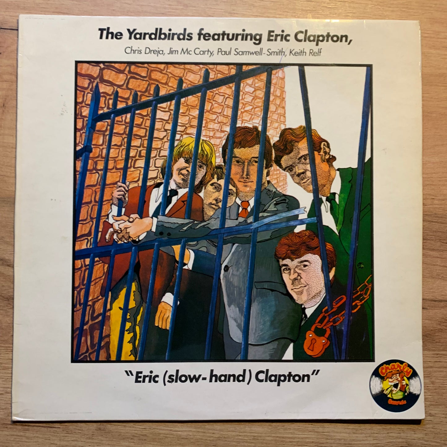 THE YARDBIRDS FEAT. ERIC CLAPTON - ERIC (SLOW-HAND) CLAPTON...OG UK 1975...VG+/VG+