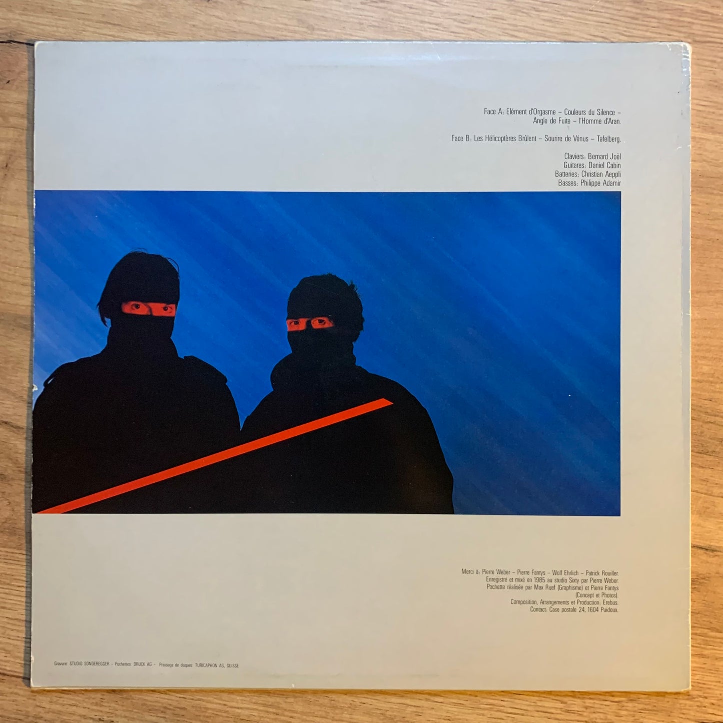 EREBUS - FILE NOT FOUND...OG SUI 1985...VG/VG+