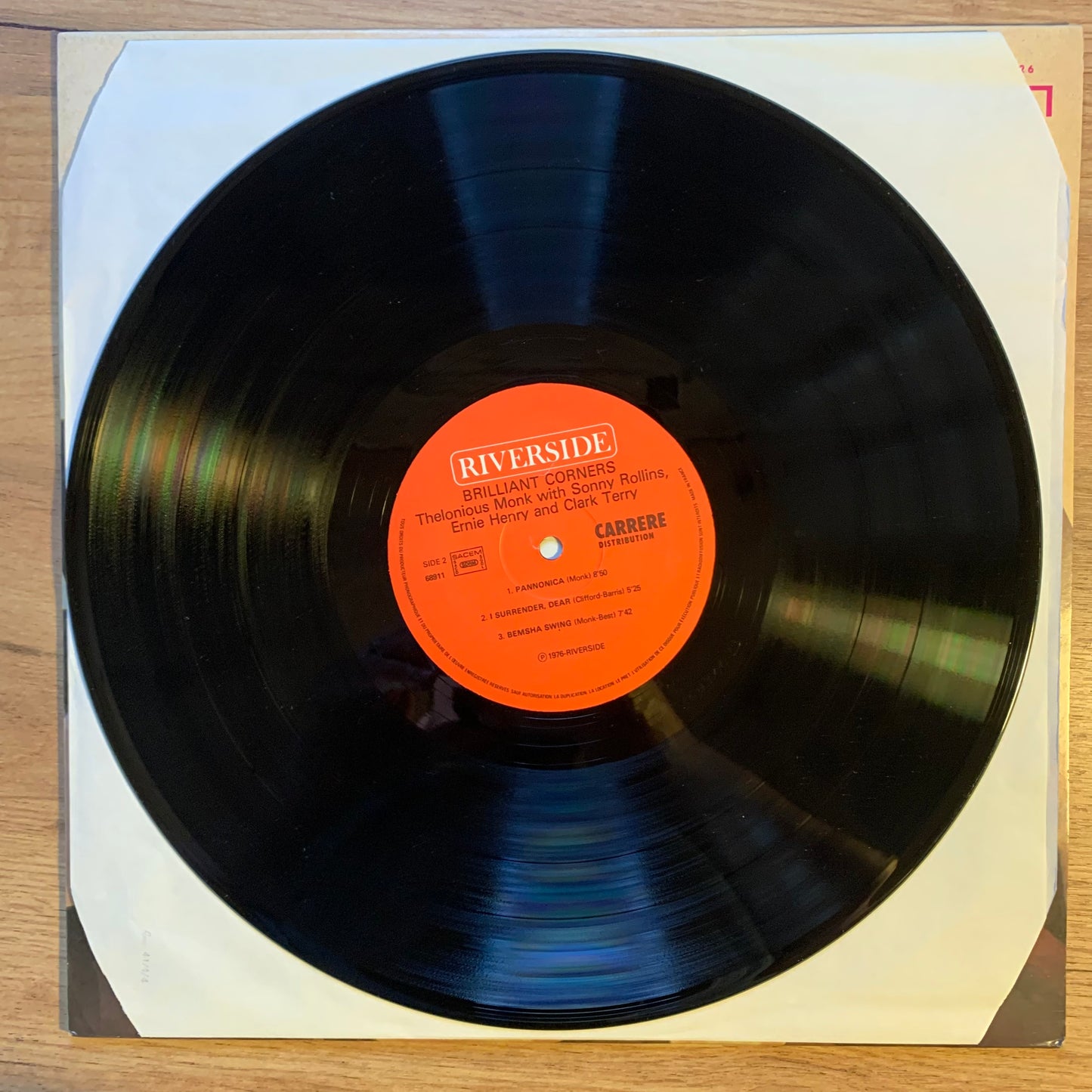 THELONIOUS MONK - BRILLIANT CORNERS...RE FR 1976...EX/EX