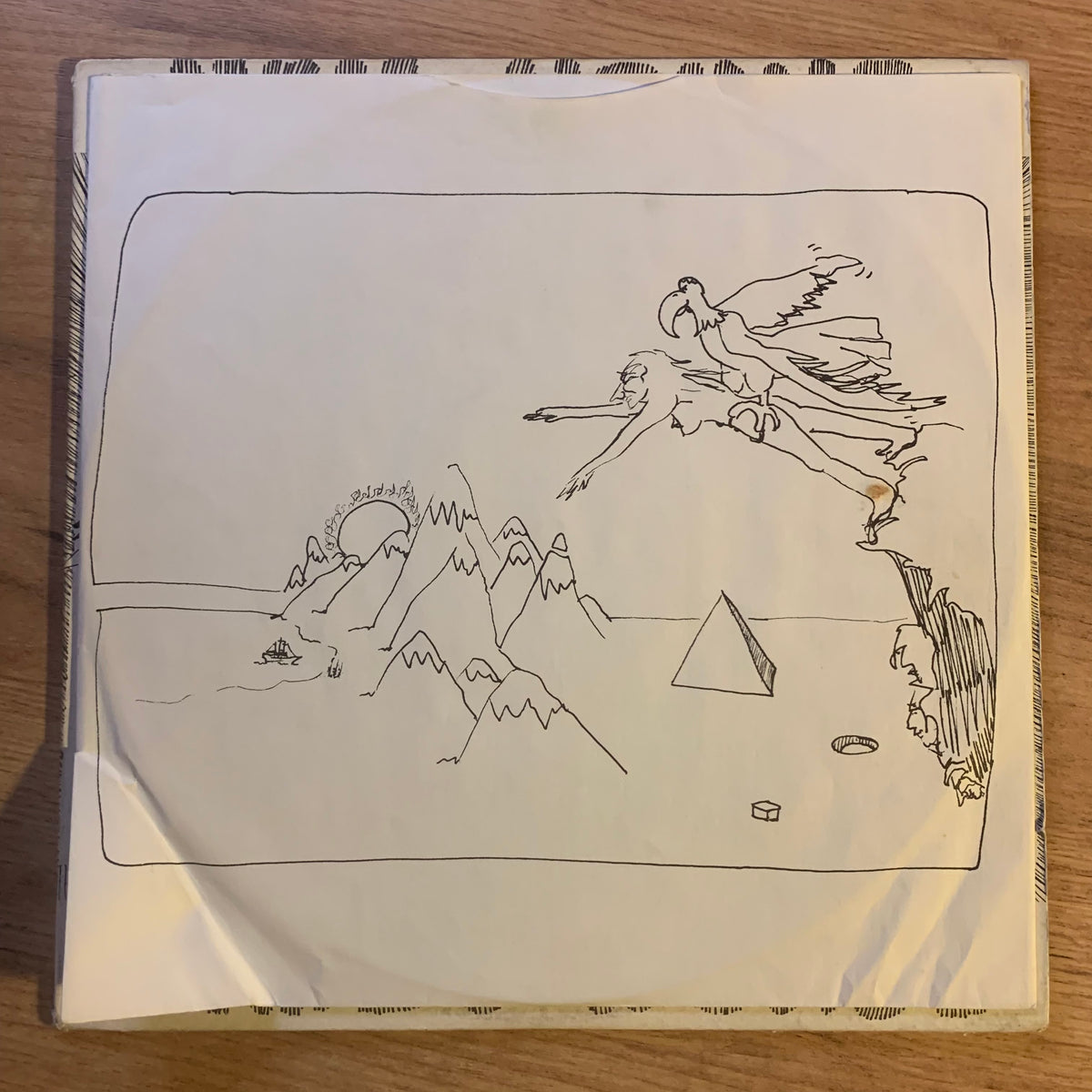 Zuma, sous-pochette intérieure illustrée