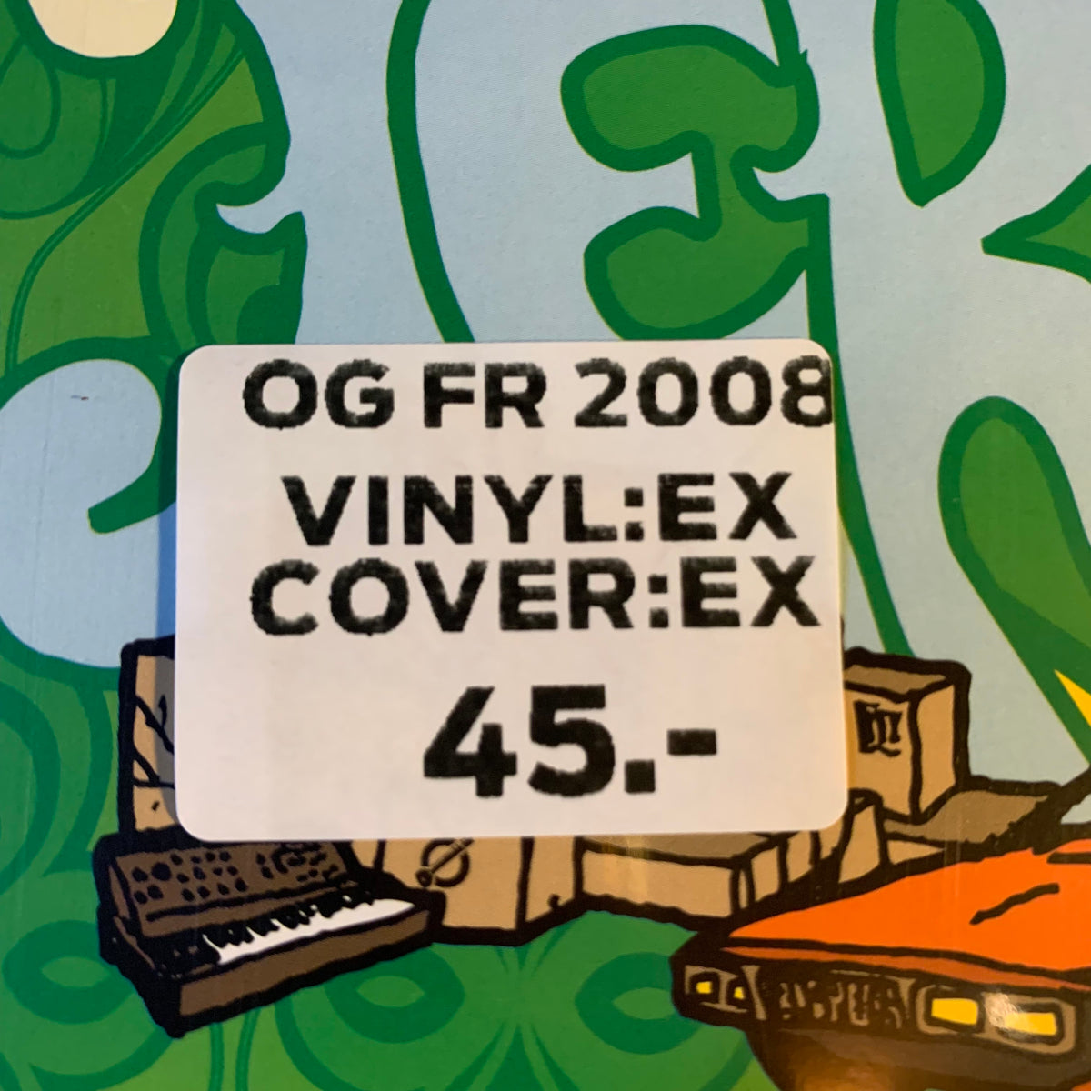La Panthère Pop étiquette OG FR 2008 EX EX 45 CHF