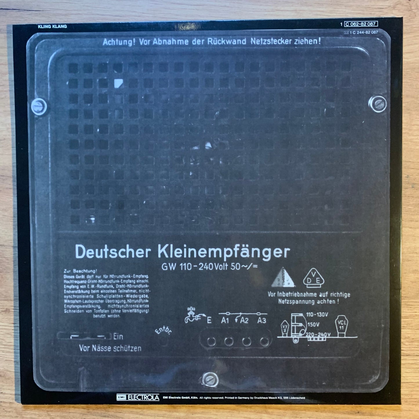 KRAFTWERK - RADIO-AKTIVITÄT...RE GER...EX/VG+