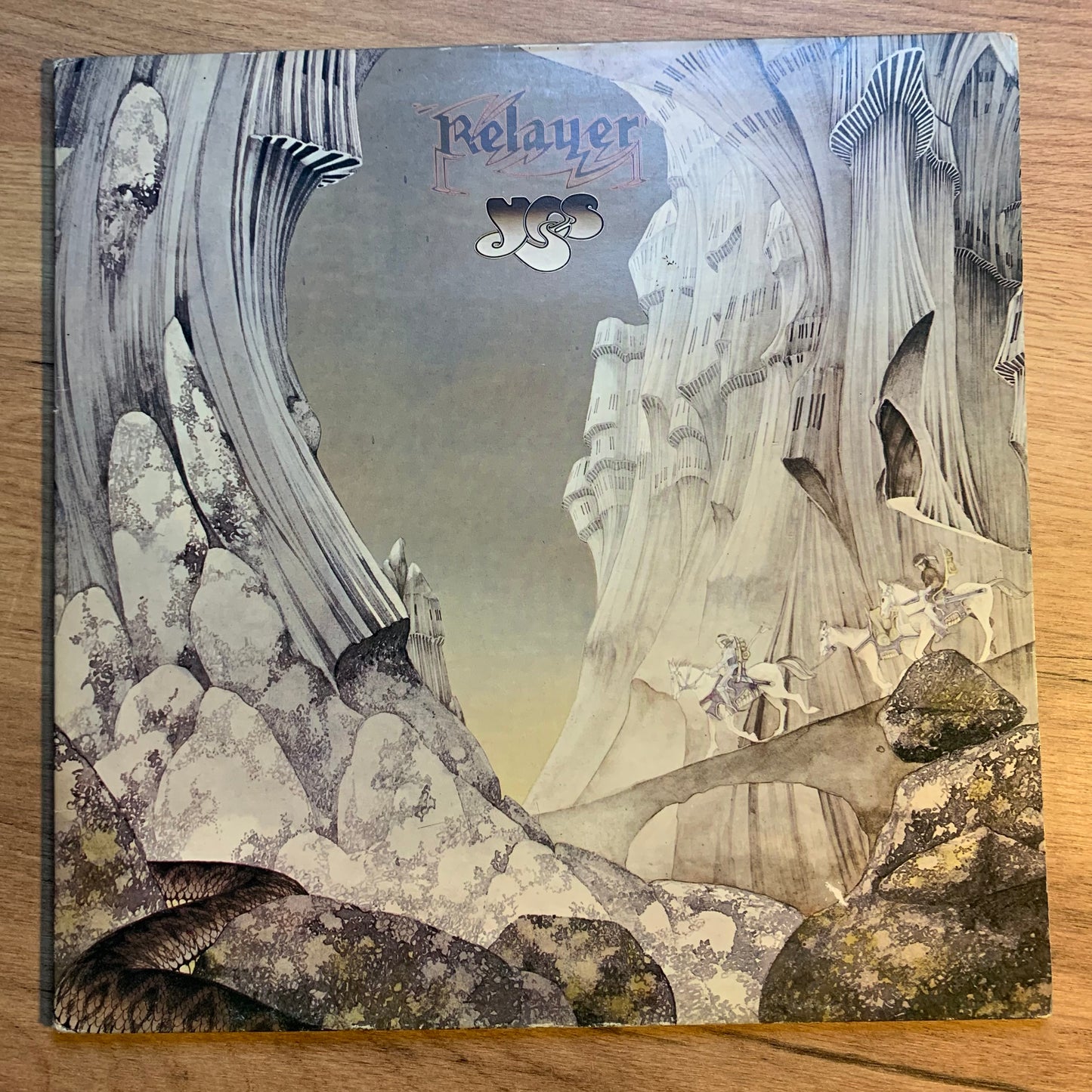 YES - RELAYER...OG GER 1974...VG+/VG++