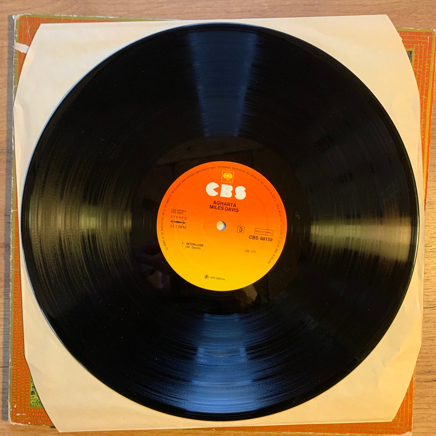 MILES DAVIS - AGHARTA...OG EU 1975...VG++/VG