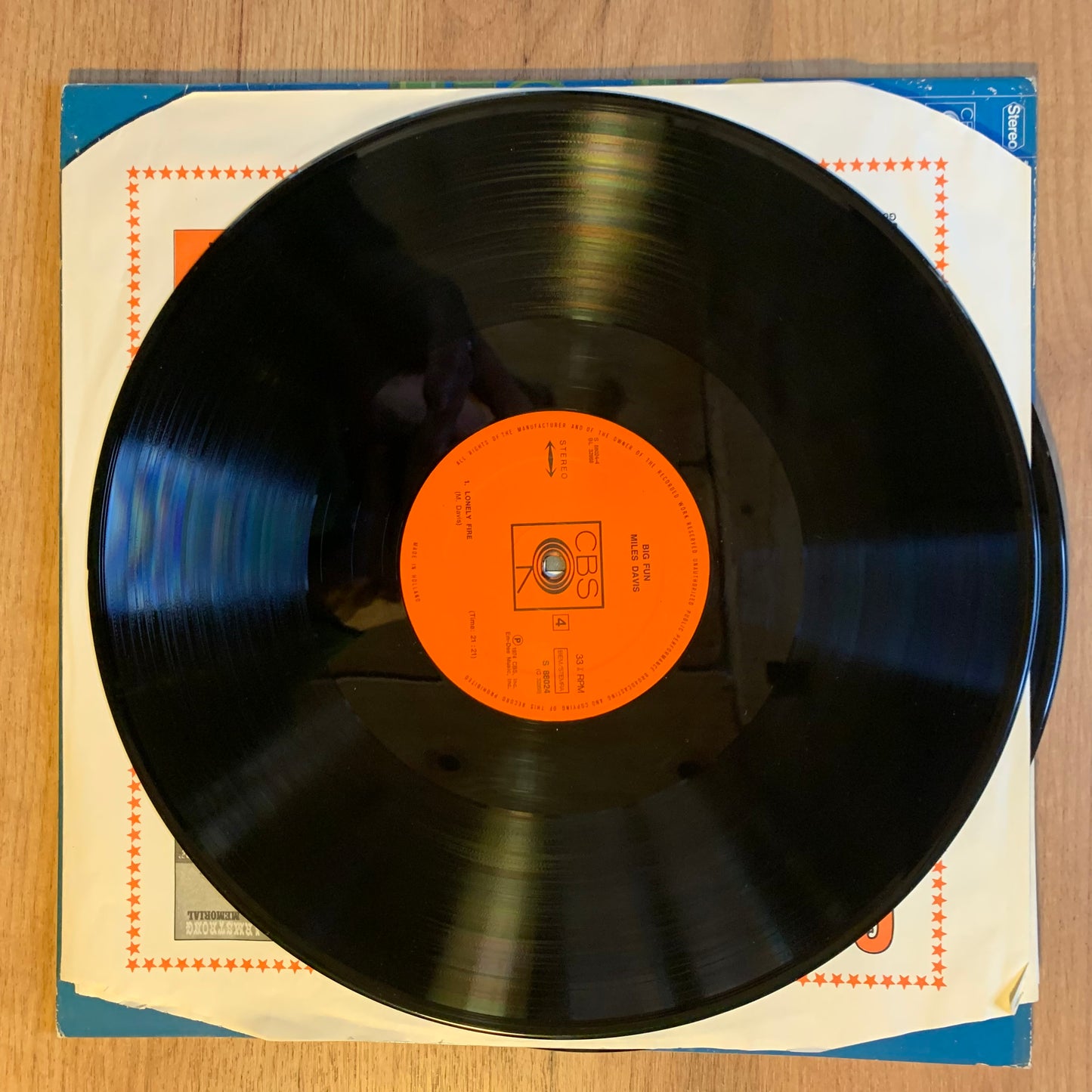 MILES DAVIS - BIG FUN...OG EU 1974...VG++/VG