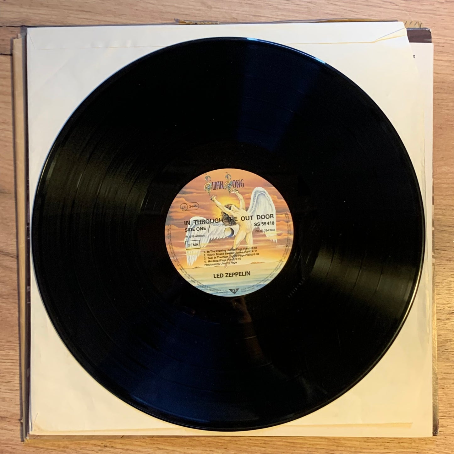 LED ZEPPELIN - IN THROUGH THE OUT DOOR...OG GER 1979...VG+/EX