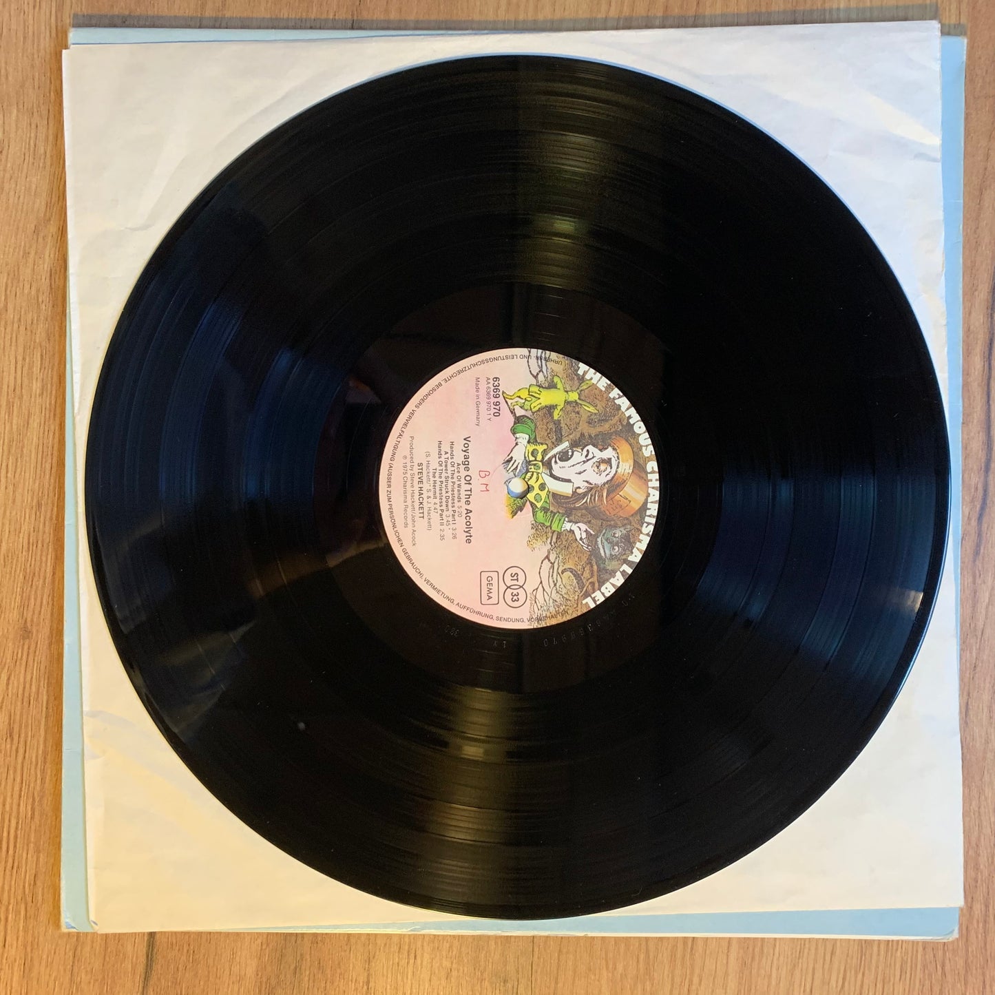 STEVE HACKETT - VOYAGE OF THE ACOLYTE...RE GER 1975...VG++/VG