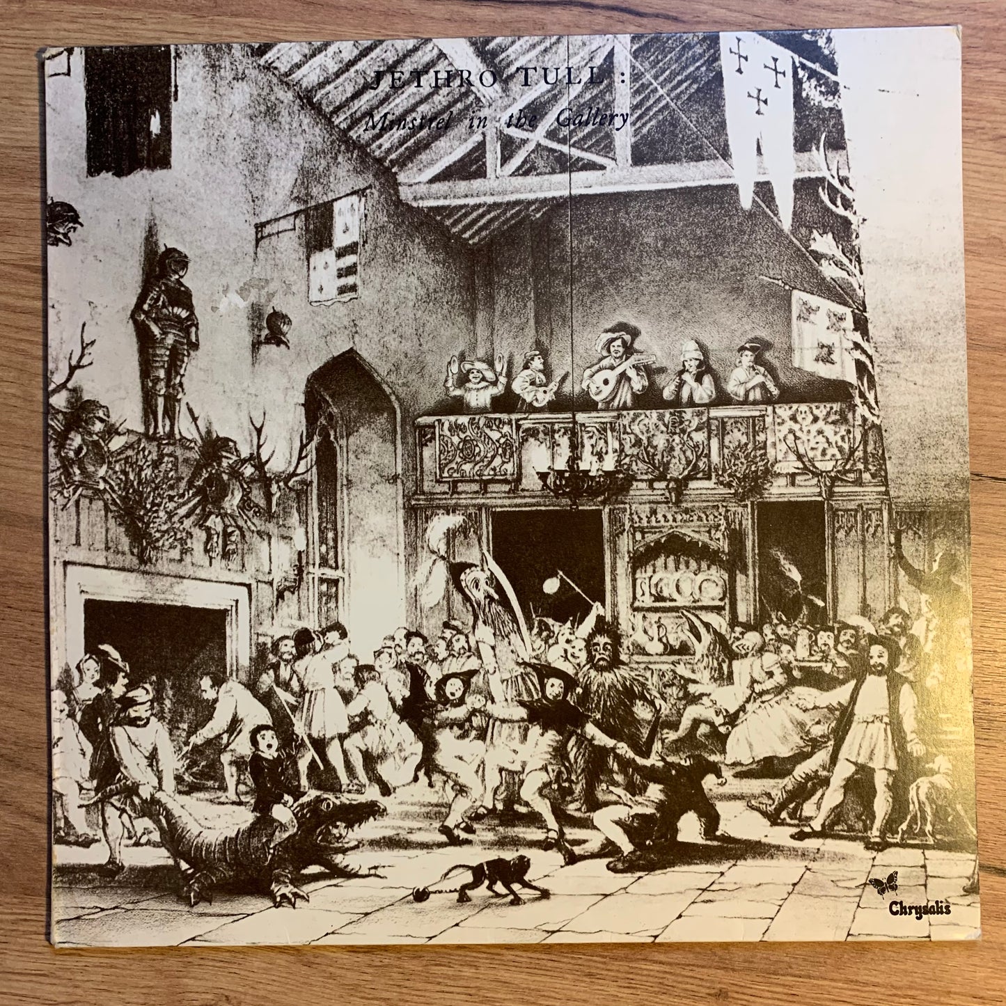 JETHRO TULL - MINSTREL IN THE GALLERY...OG GER 1975...VG++/VG++