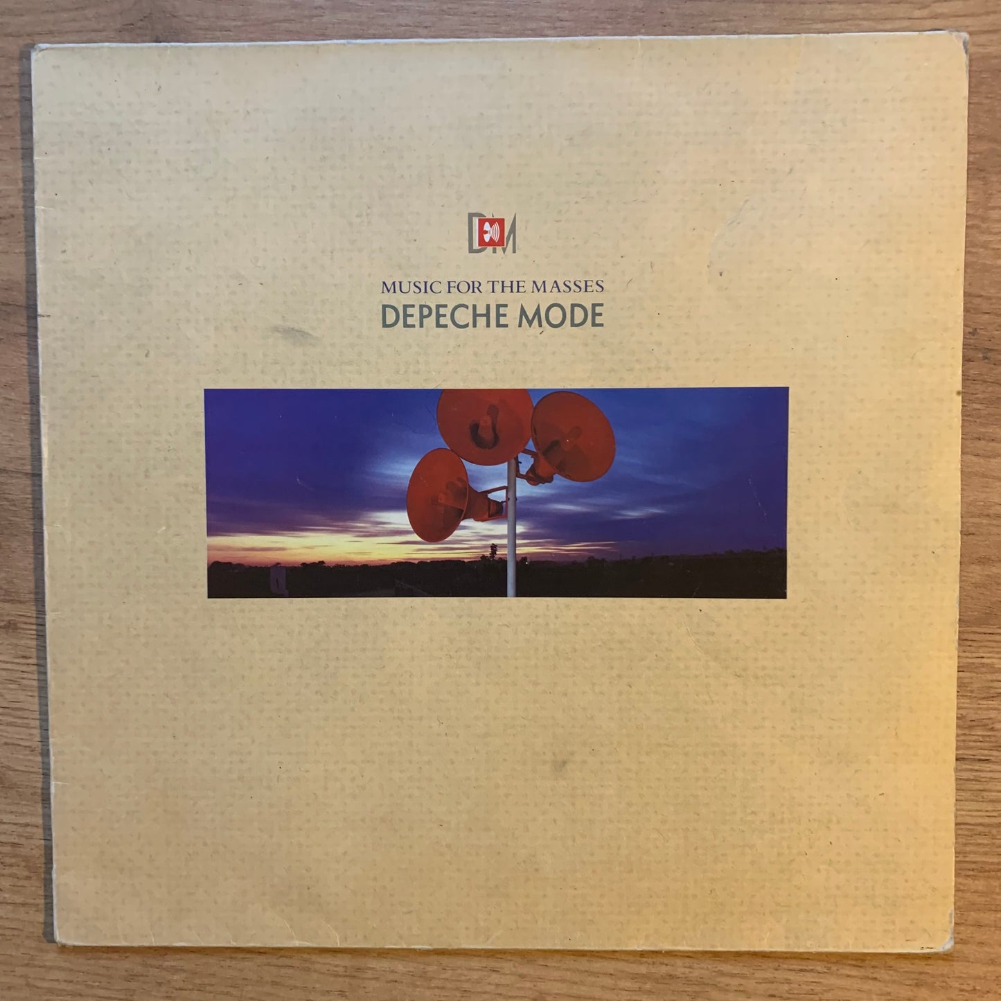 DEPECHE MODE - MUSIC FOR THE MASSES...OG GER 1987...VG/VG