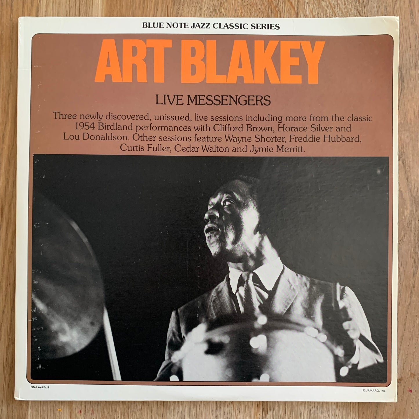 ART BLAKEY - LIVE MESSENGERS...OG US 1978...VG+/VG++