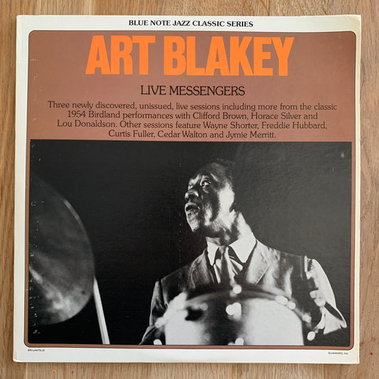 ART BLAKEY - LIVE MESSENGERS...OG US 1978...VG+/VG++