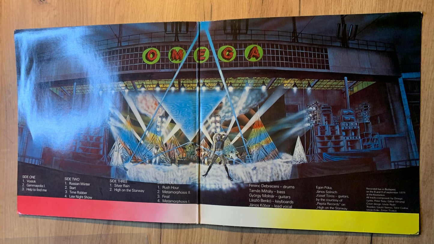 OMEGA - LIVE AT THE KISSTADION...OG GER 1979...VG++/VG+