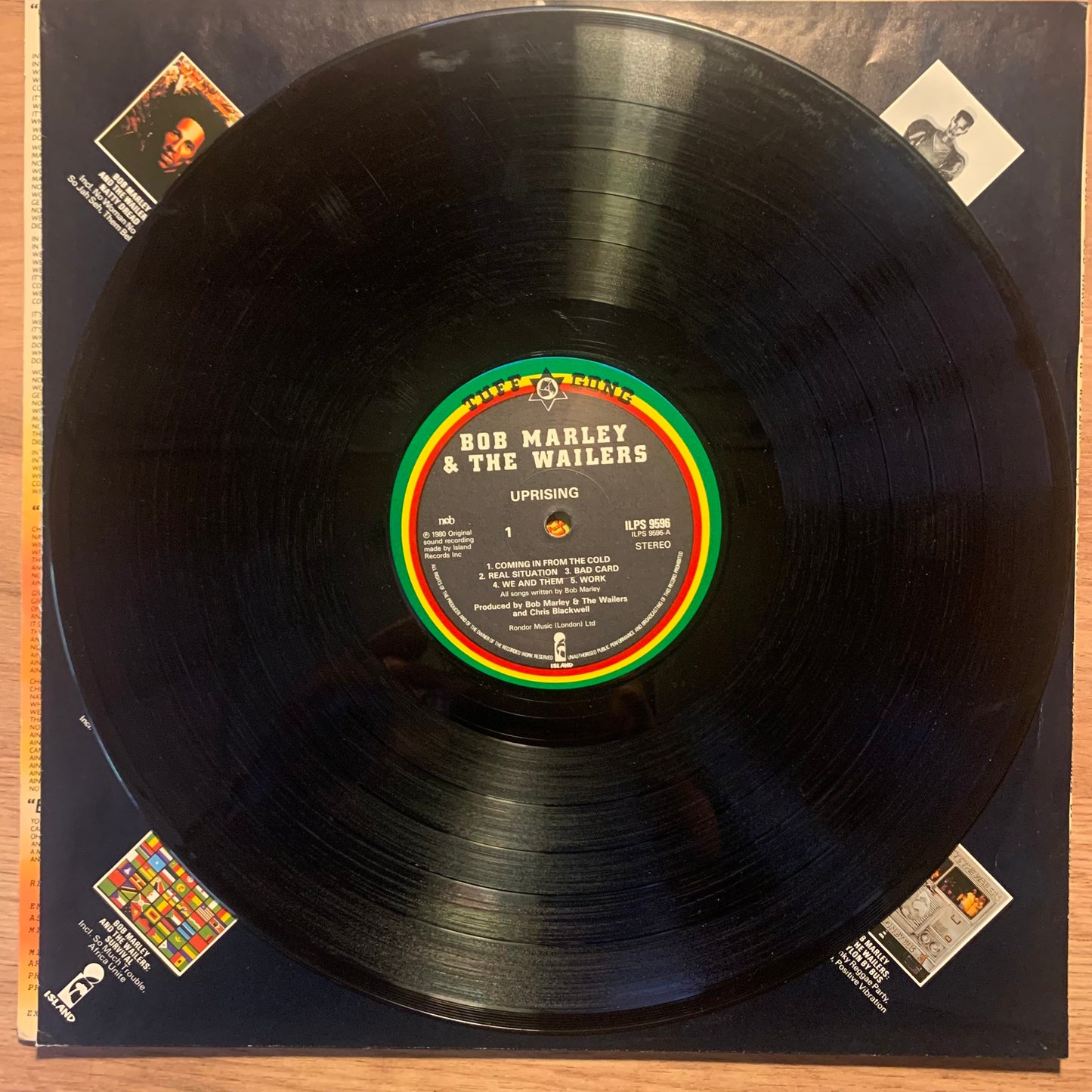 BOB MARLEY & THE WAILERS - UPRISING...RE SWE...VG/VG+