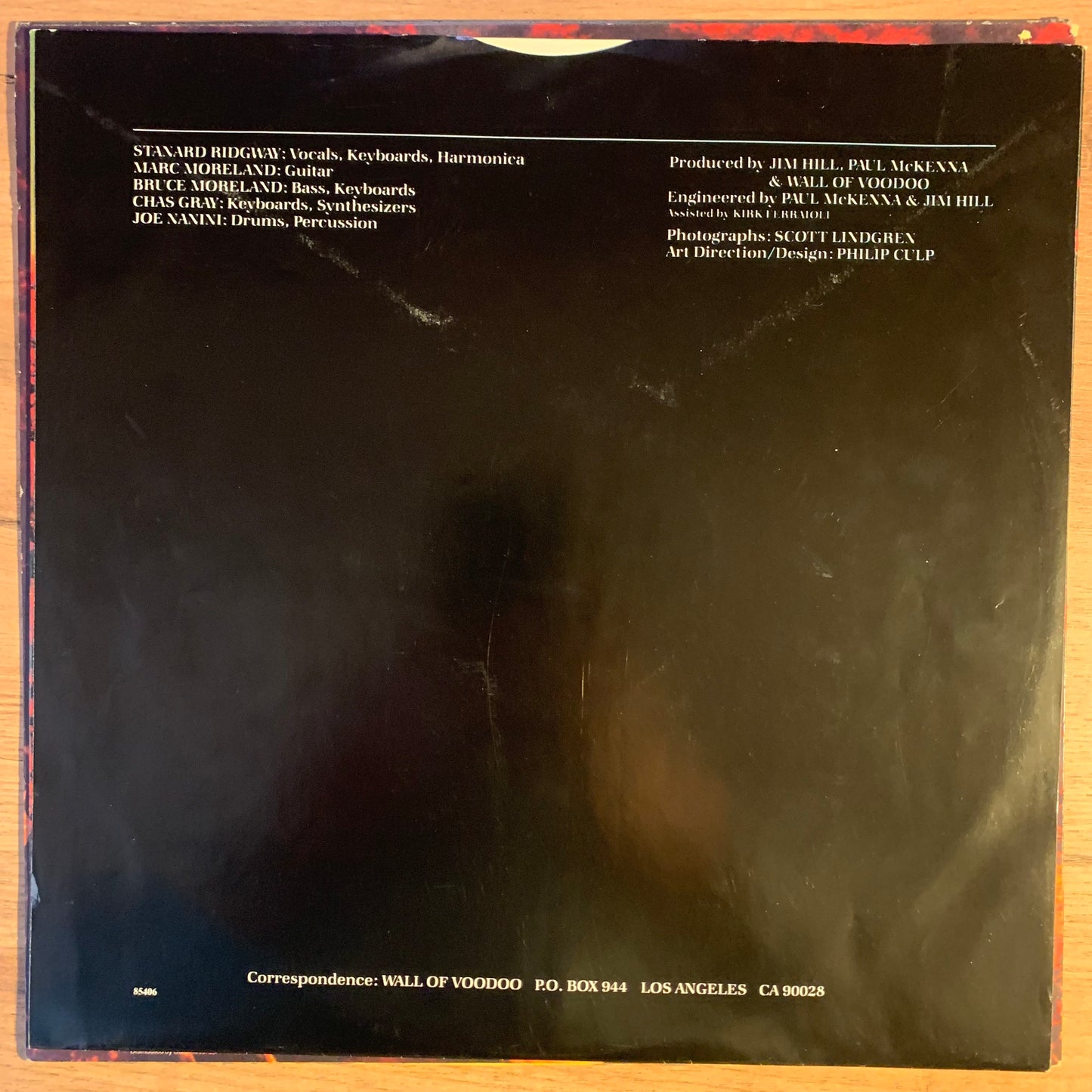 WALL OF VOODOO - DARK CONTINENT...OG EU 1981...VG+/VG+