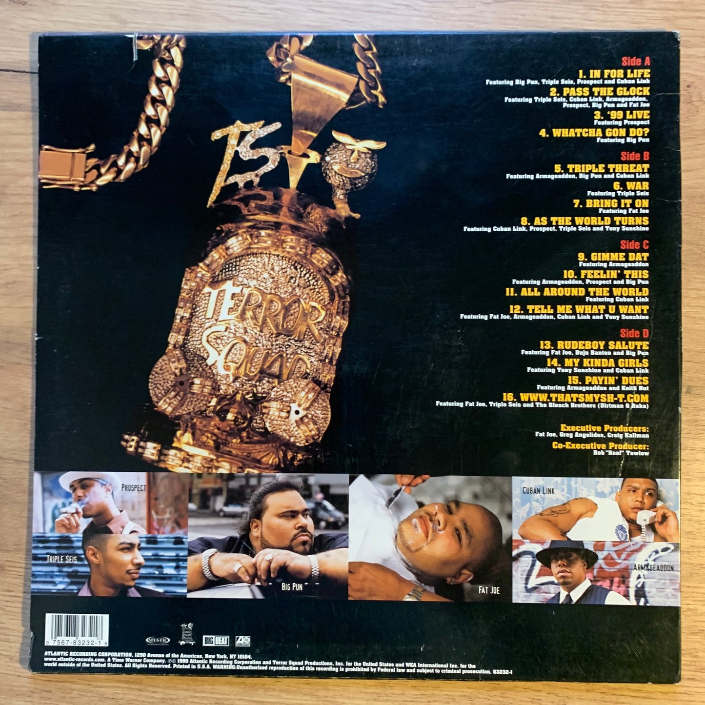 TERROR SQUAD - THE ALBUM...OG US 1999...VG+/VG+