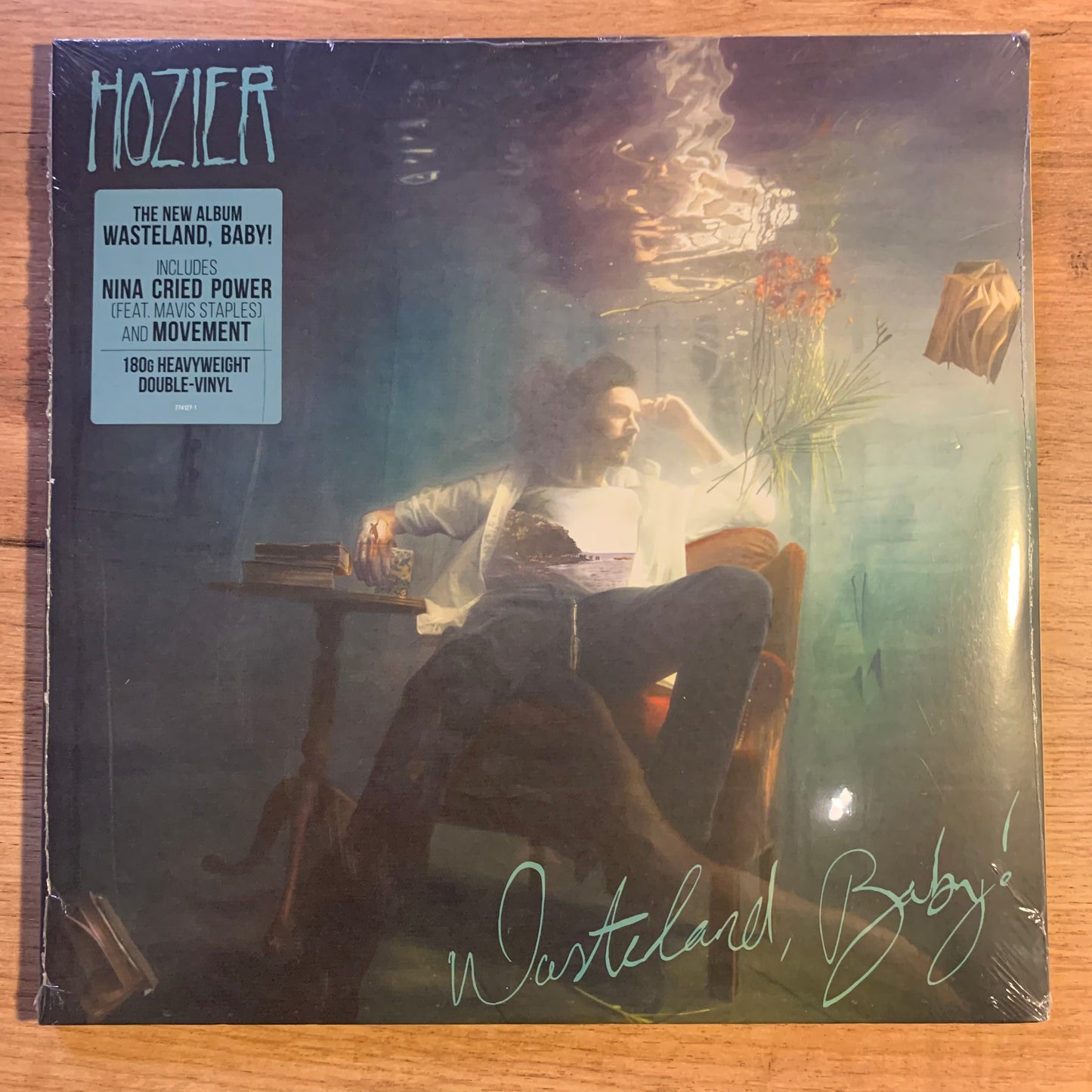 Hozier - Wasteland, Baby! - Pochette verso (sous plastique d'origine)