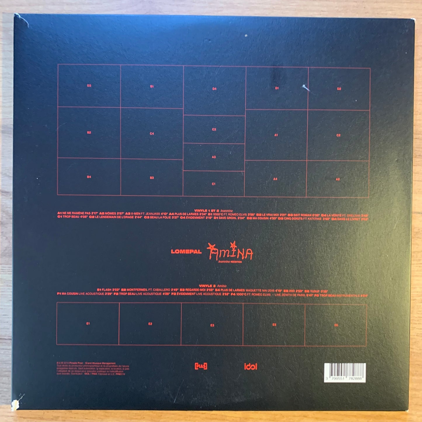LOMEPAL - AMINA (RÉÉDITION)...RE FR 2019...EX/VG++