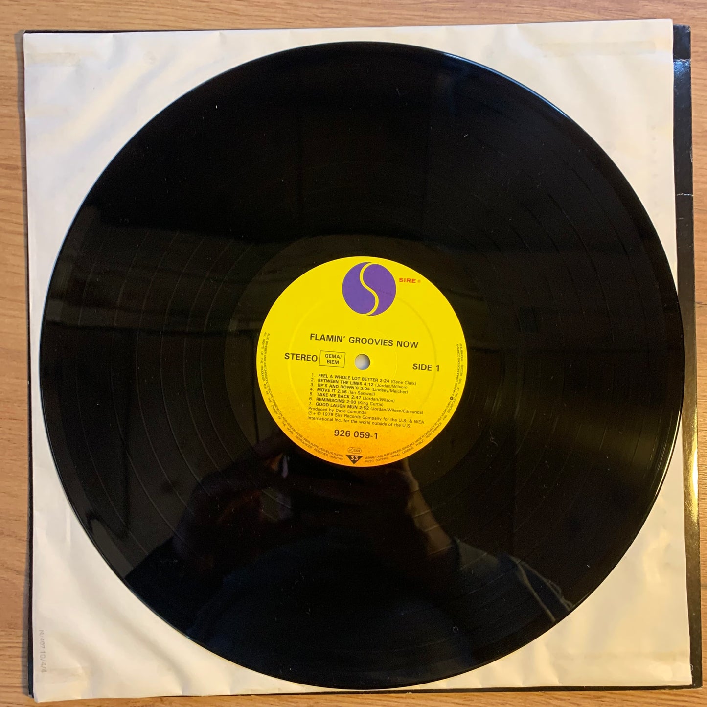 FLAMIN' GROOVIES - NOW...RE EU...EX/VG+