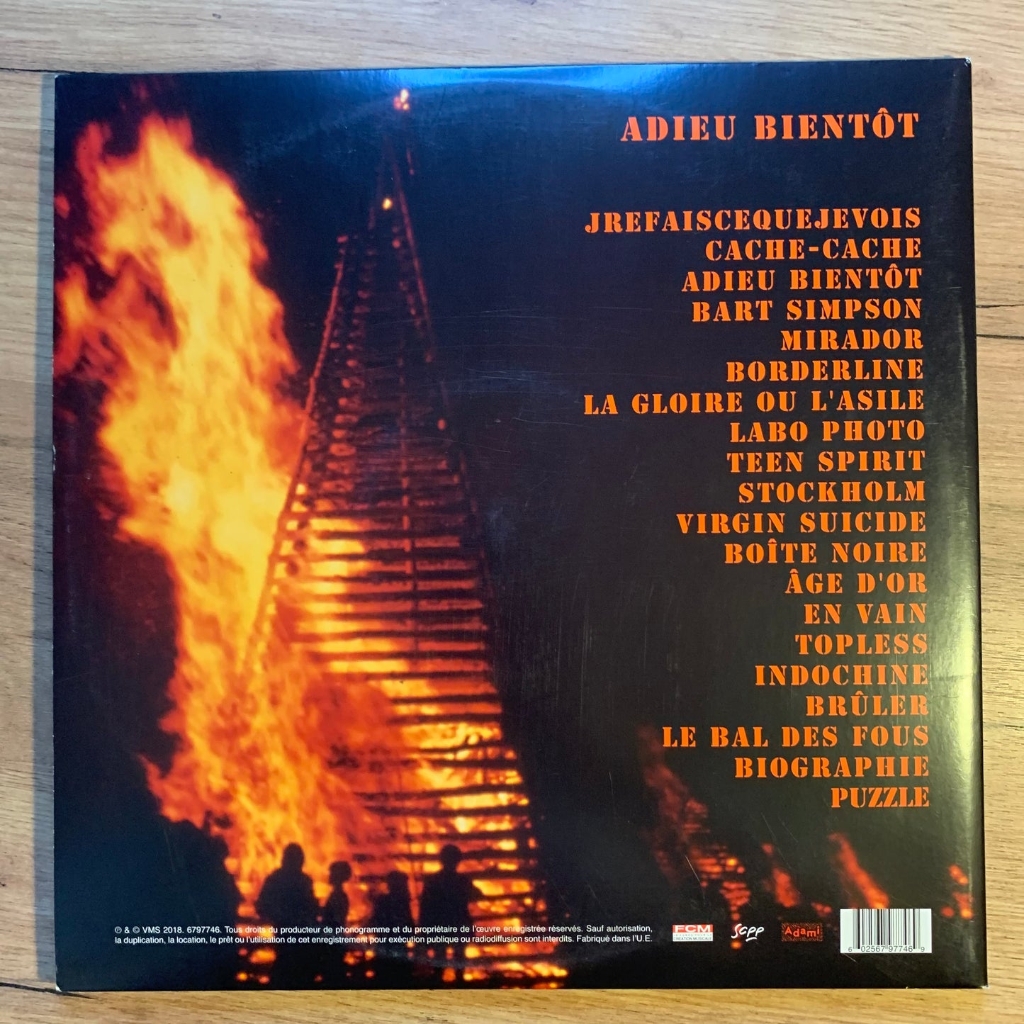 COLUMBINE - ADIEU BIENTÔT...OG FR 2018...NM/VG++