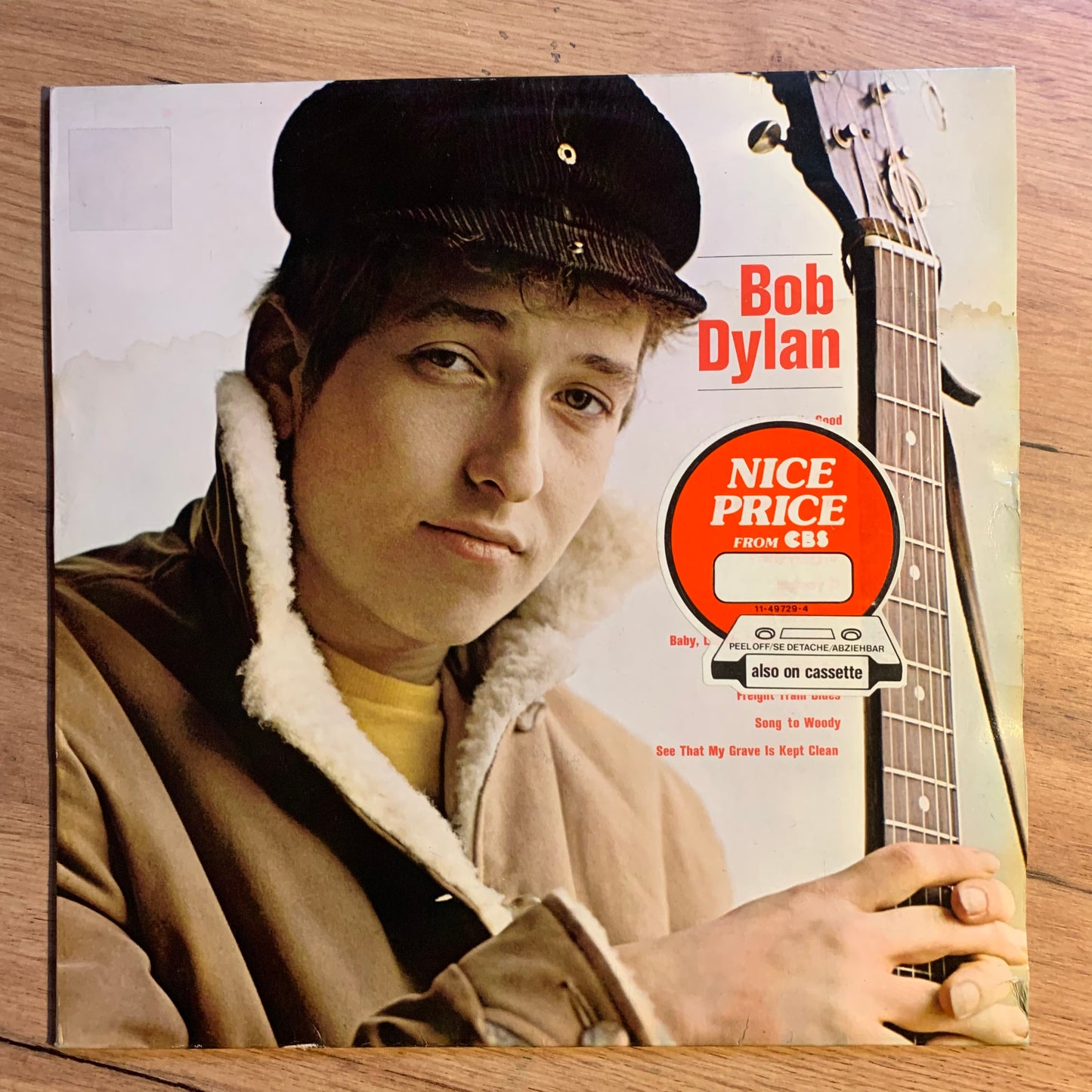 BOB DYLAN - BOB DYLAN...RE EU 1982...VG++/VG+