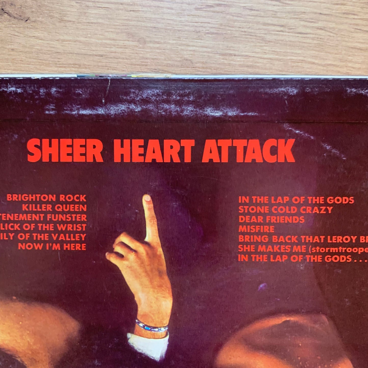 QUEEN - SHEER HEART ATTACK...OG ITA 1974...VG+/VG