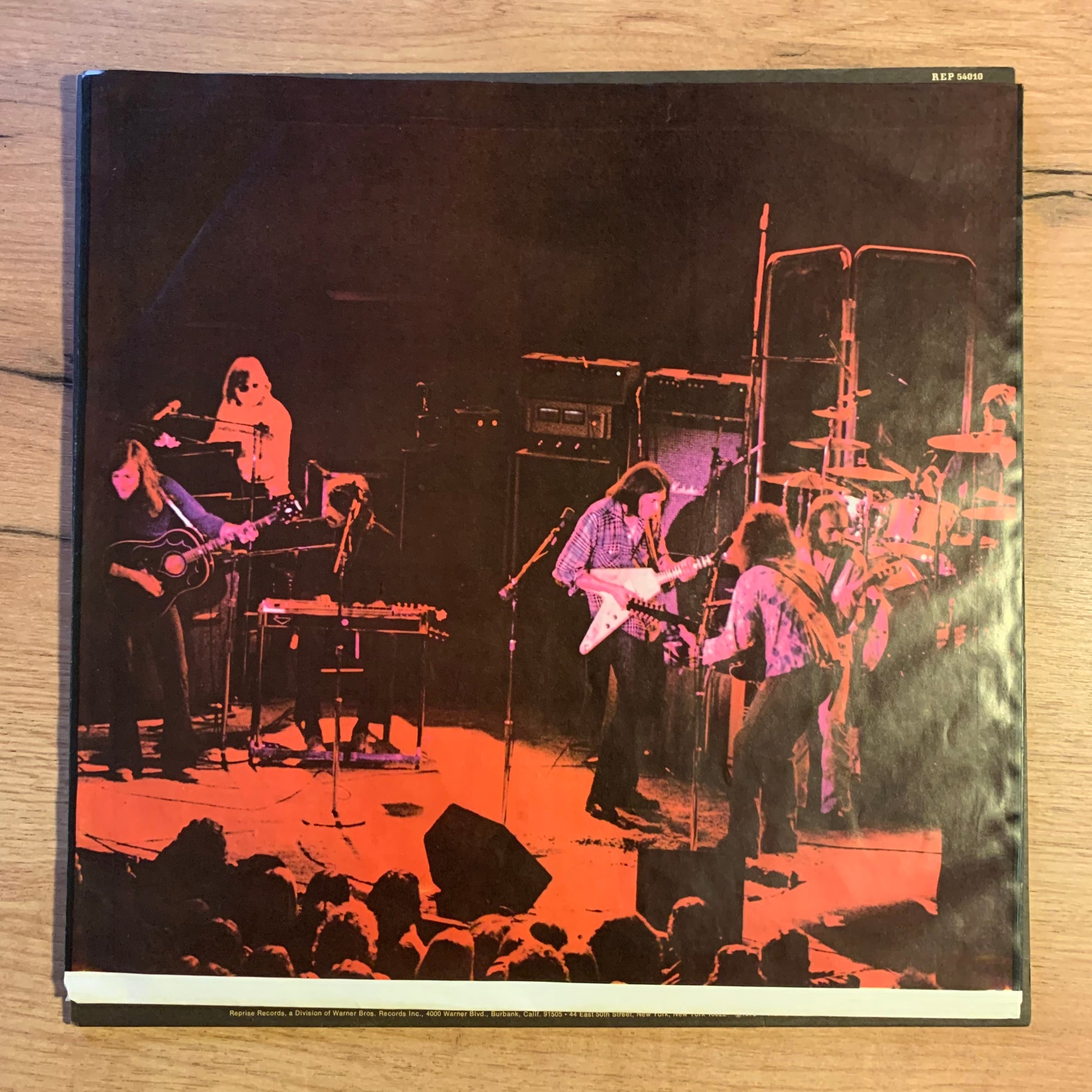 Neil Young - Time Fades Away - Pochette intérieure gatefold