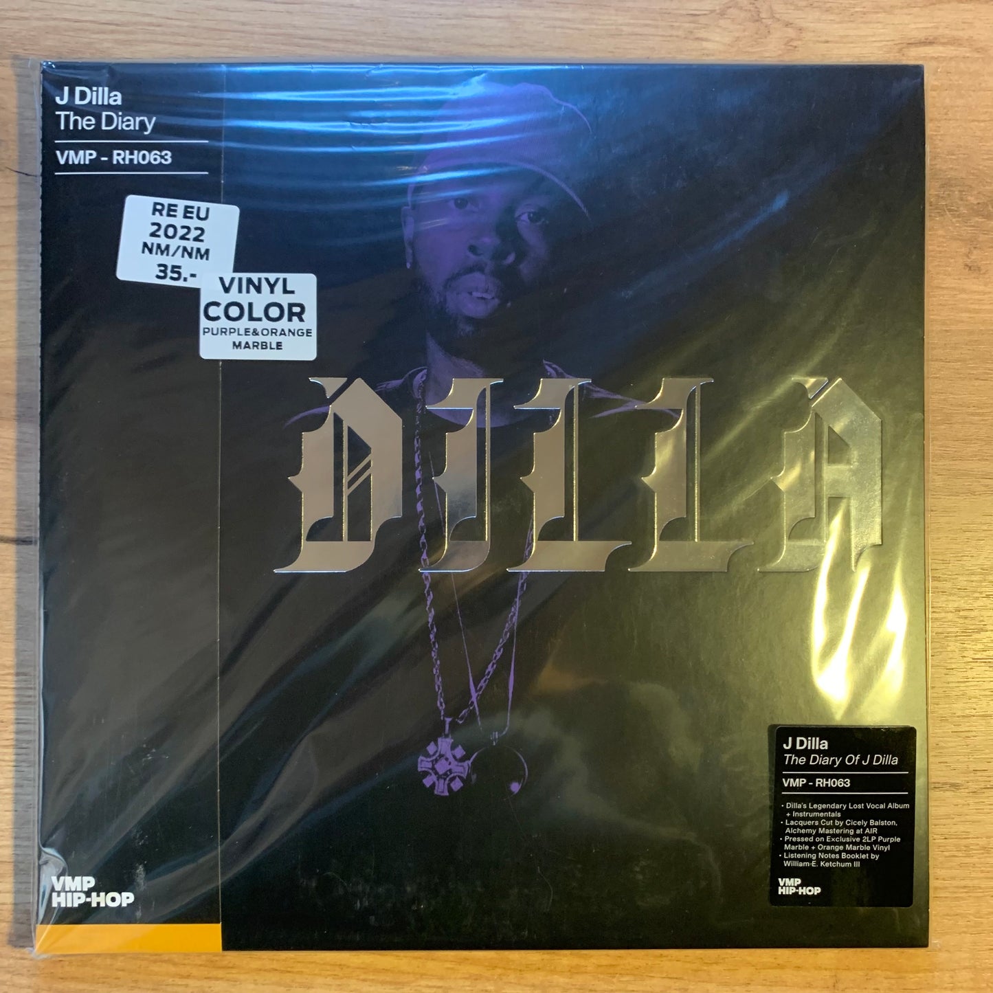 J DILLA - THE DIARY OF J DILLA...RE EU 2022...NM/NM