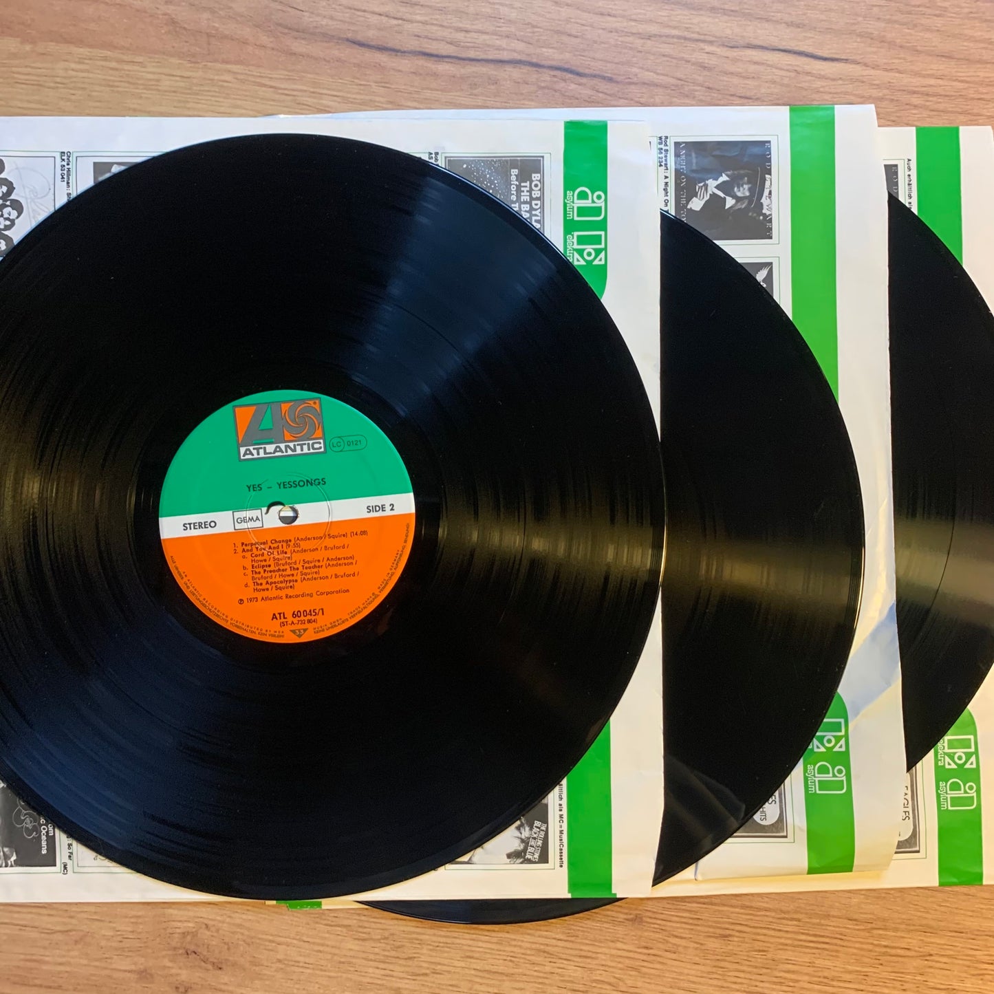 YES - YESSONGS...RE GER...VG++/VG