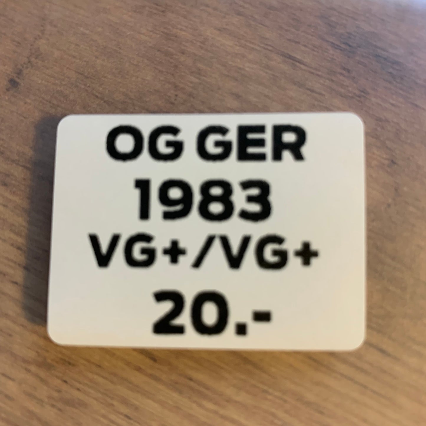 YES - 90125...OG GER 1983...VG+/VG+